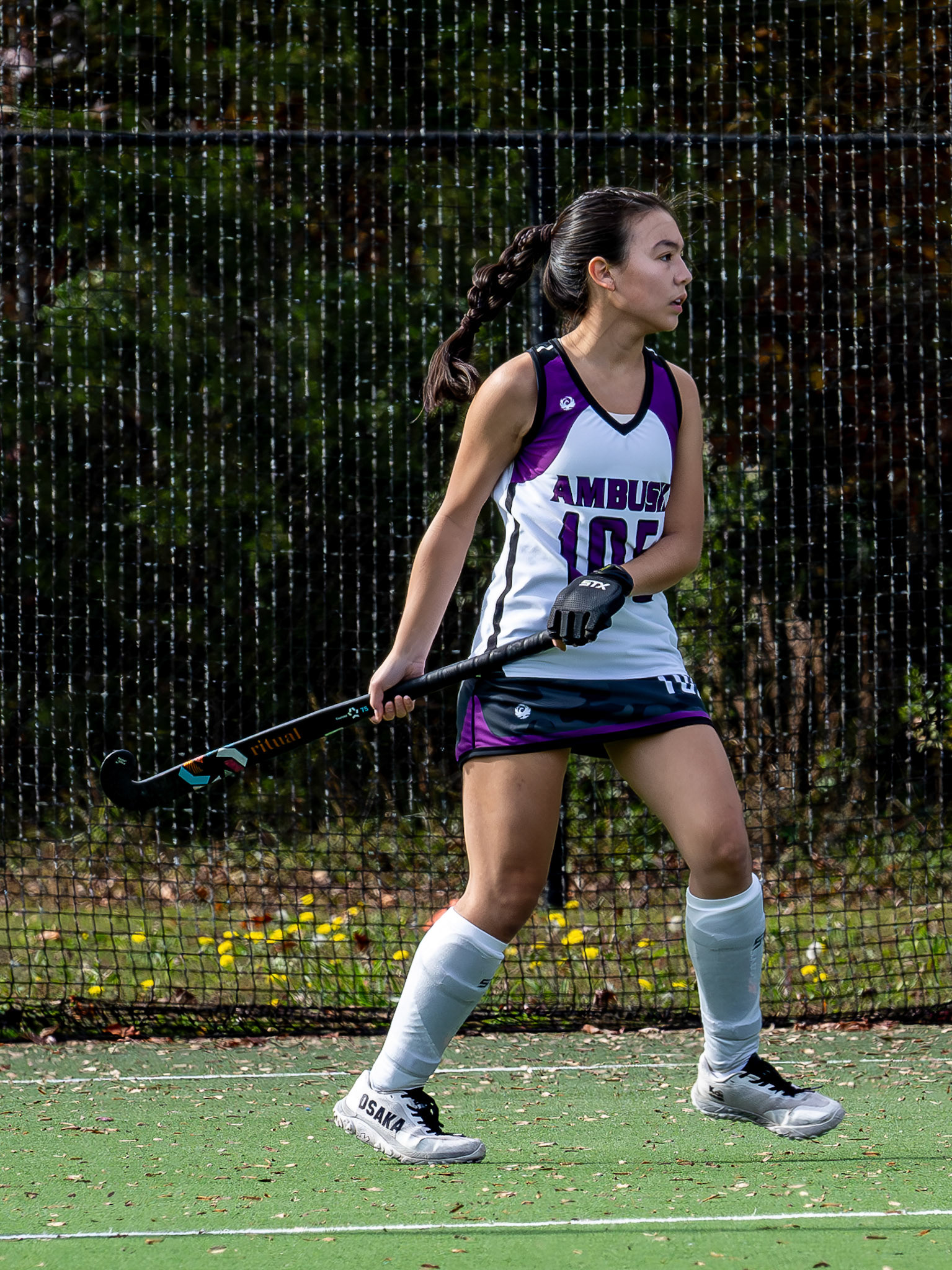 Charlotte Ambush versus Bull City During Fall 2024 Field Hockey Playday