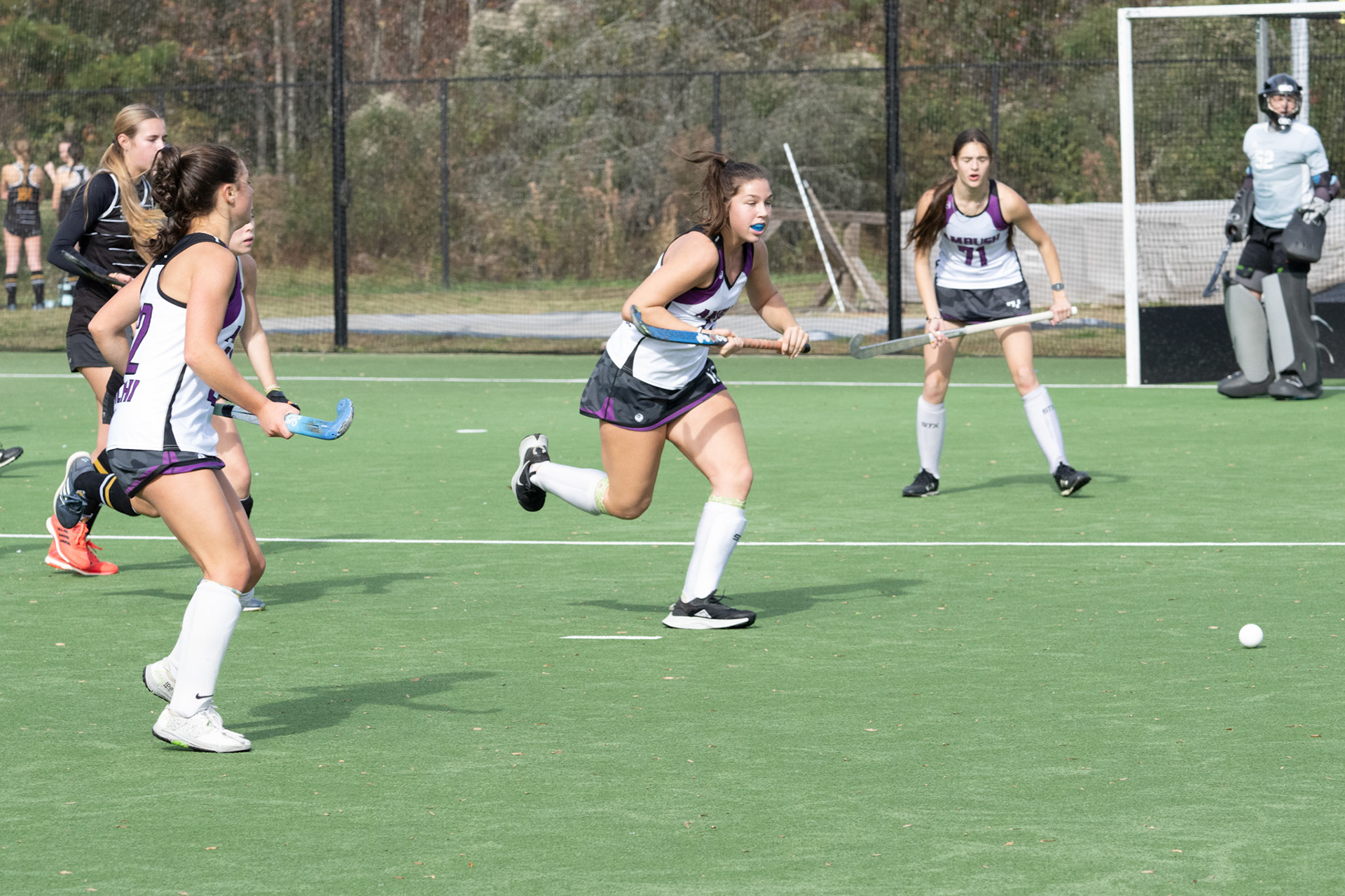 Charlotte Ambush versus Bull City During Fall 2024 Field Hockey Playday