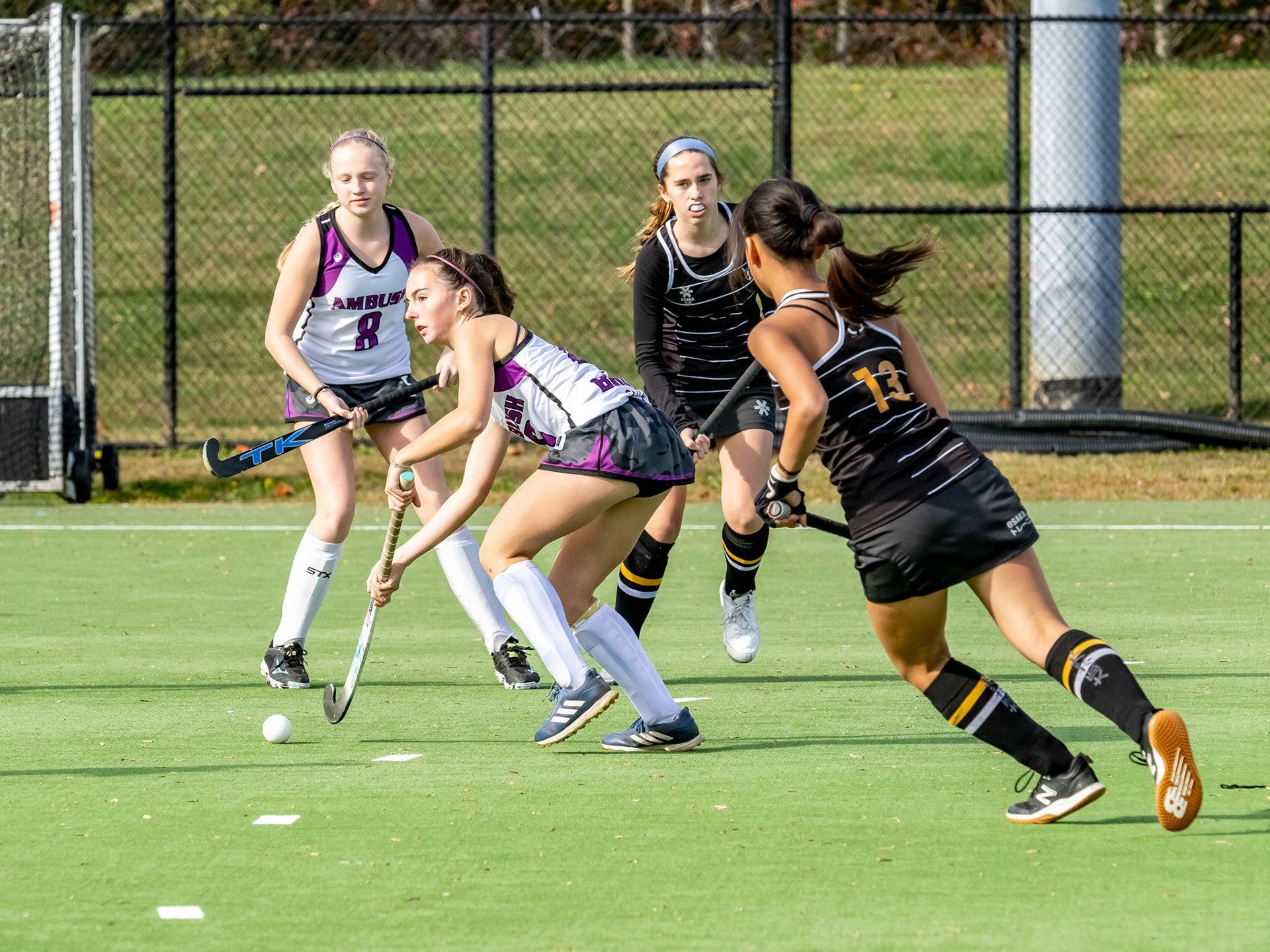 Charlotte Ambush versus Bull City During Fall 2024 Field Hockey Playday