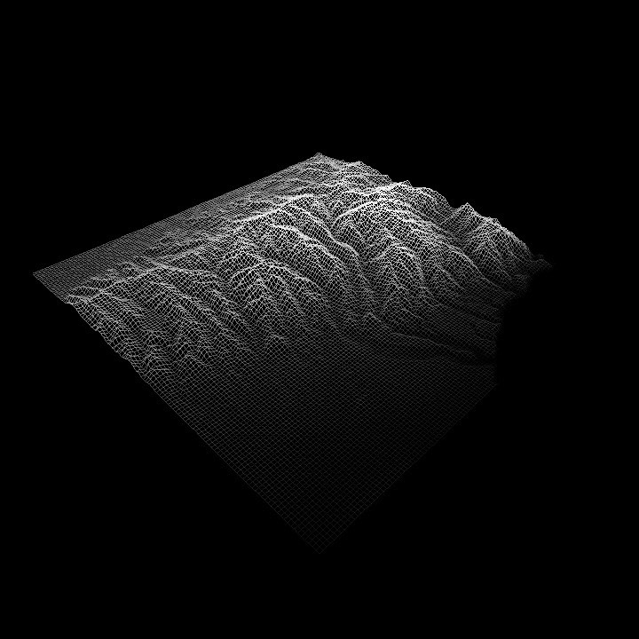 Anna Zhu Portfolio - OpenGL Heightmap Implementation