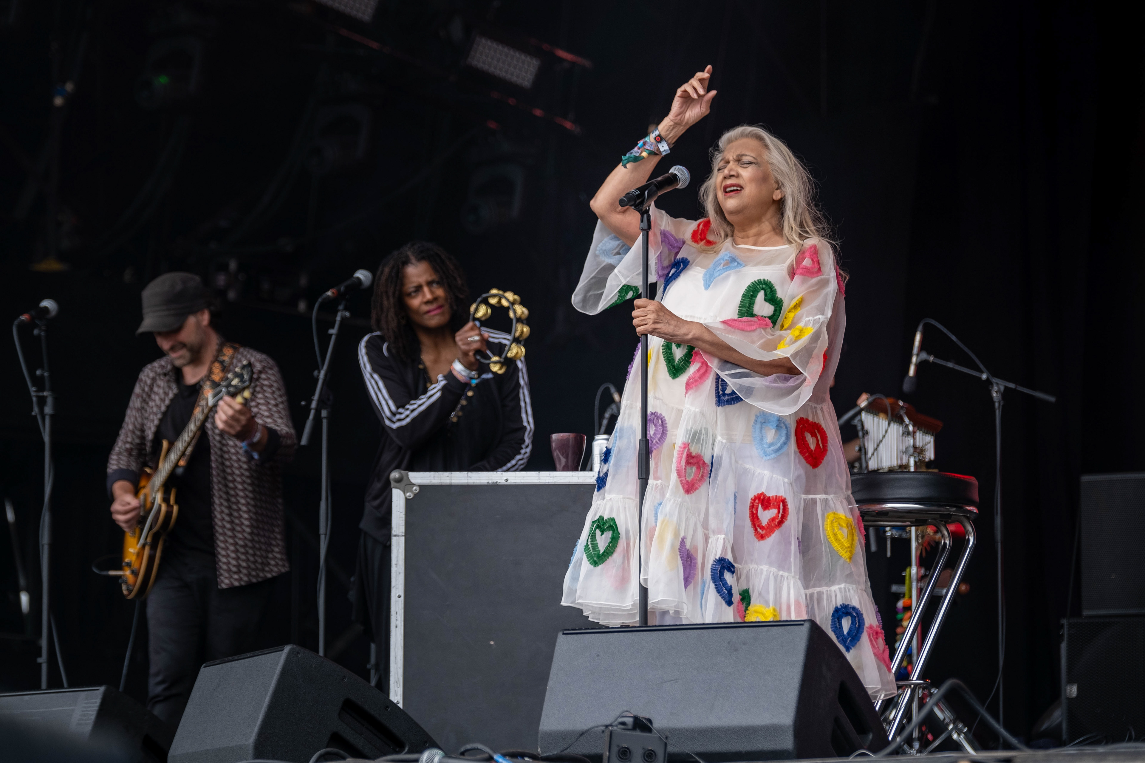 Asha Puthli at Glastonbury