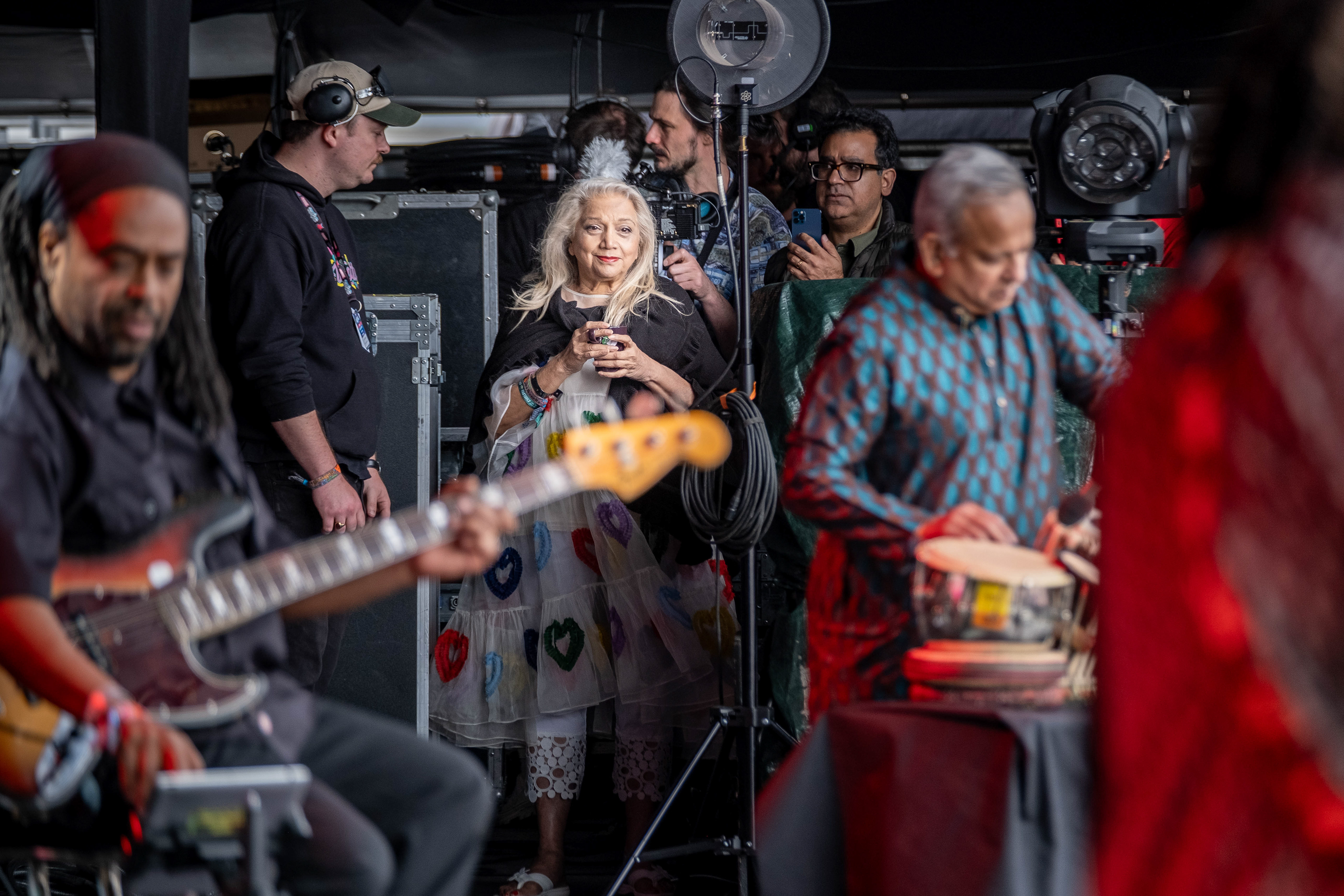 Asha Puthli at Glastonbury