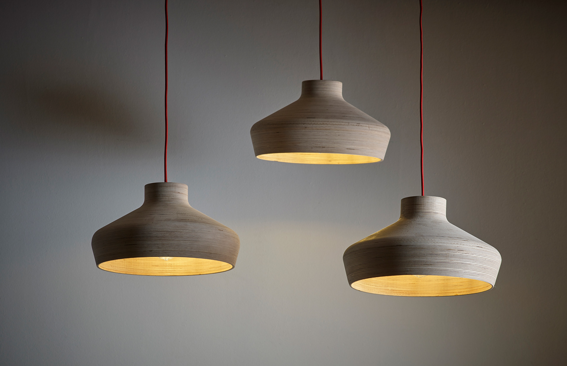 productfotografie van PLY designlampen