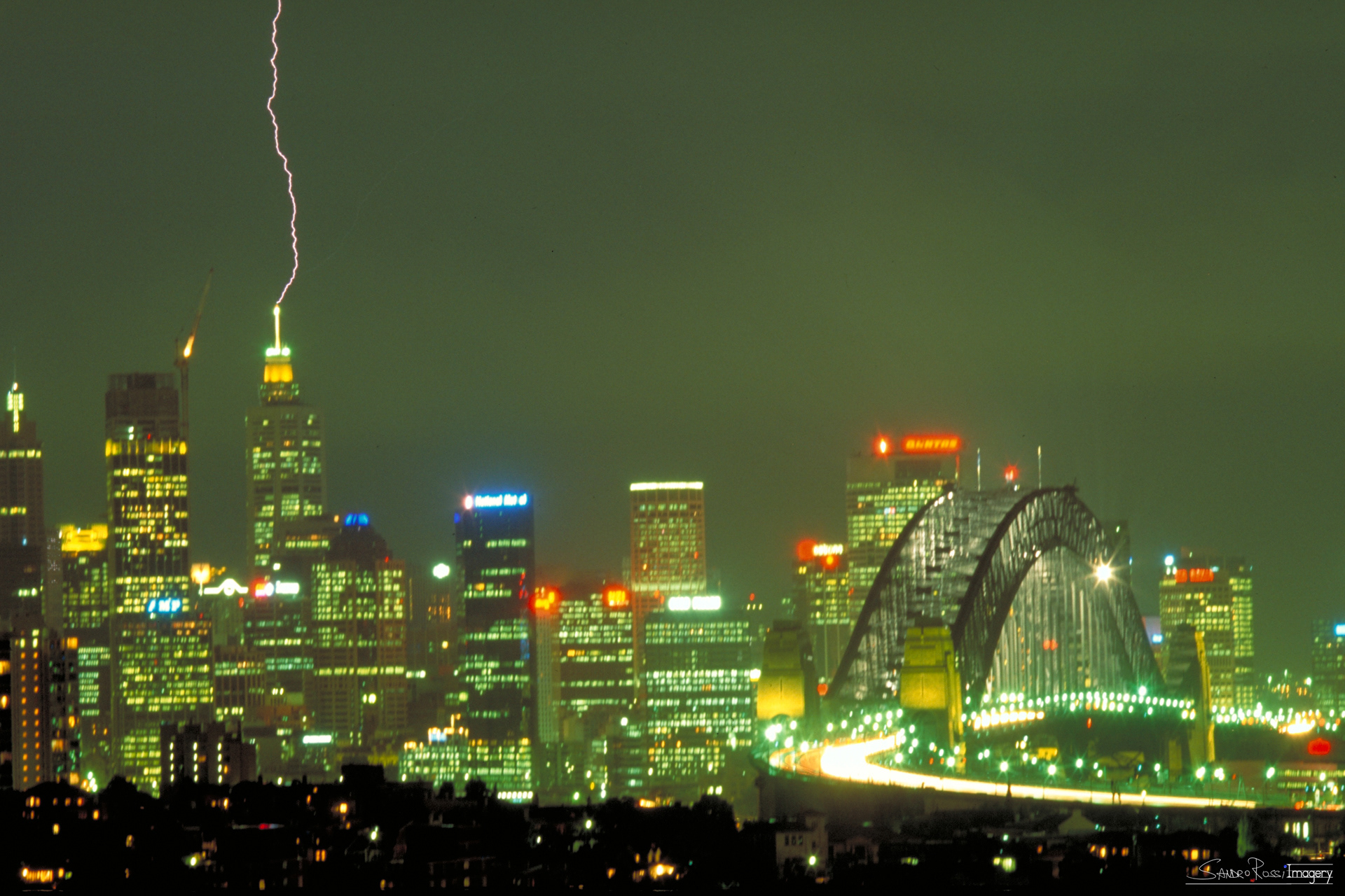 Lighting on Sydney