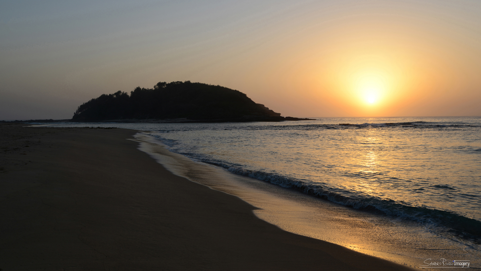 Crampton Island Sunrise - Australia