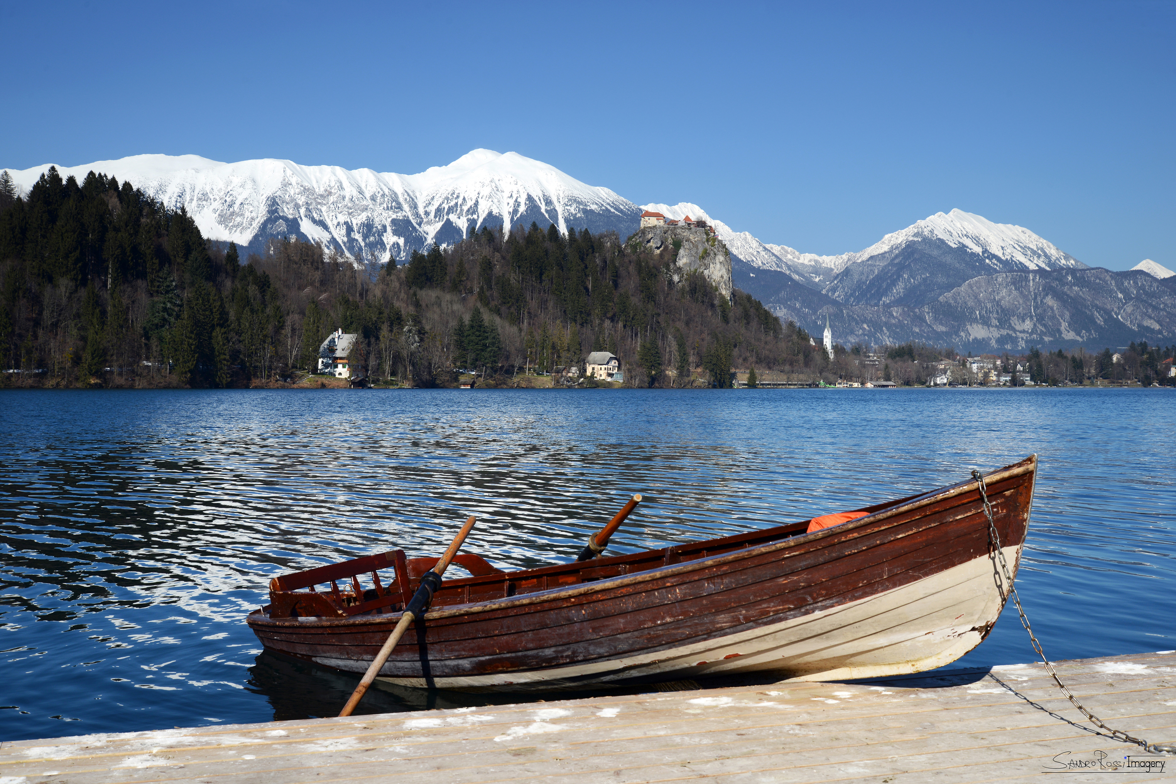 Rowing Boat of Lake Bled - Slovenia