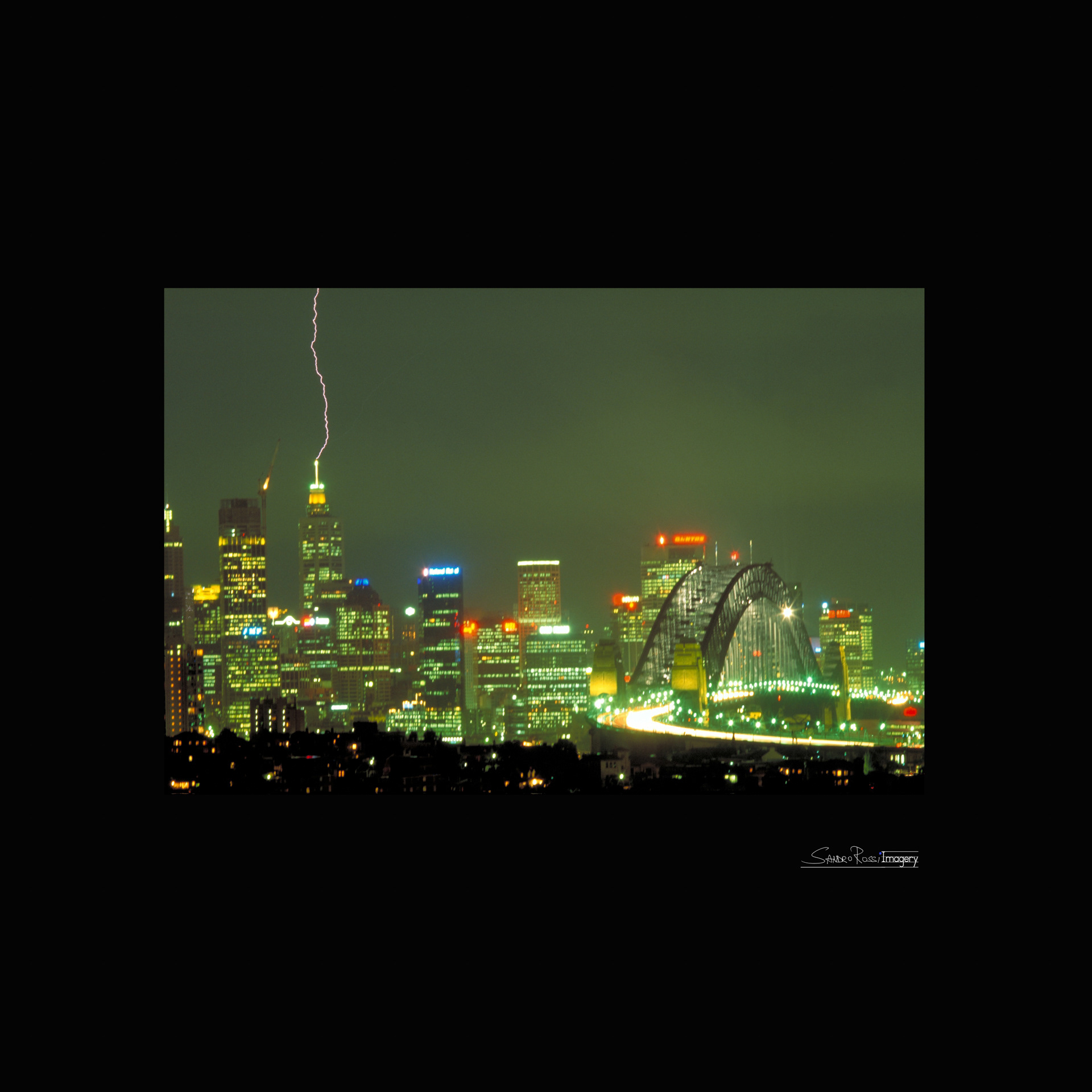 Lighting on Sydney