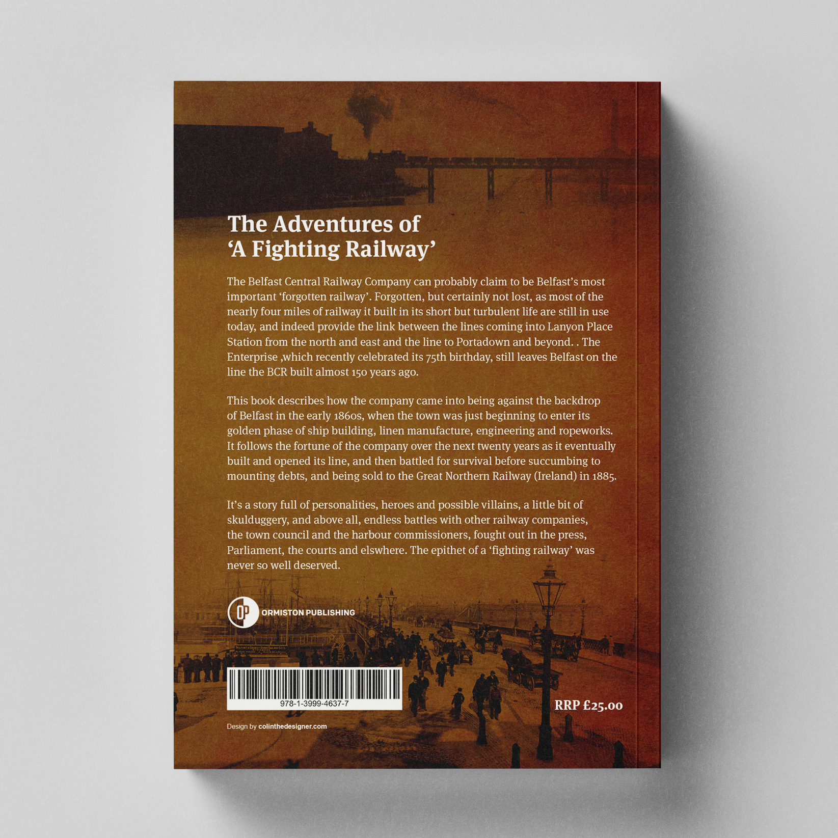 The Adventures of 'A Fighting Railway' Back Cover
