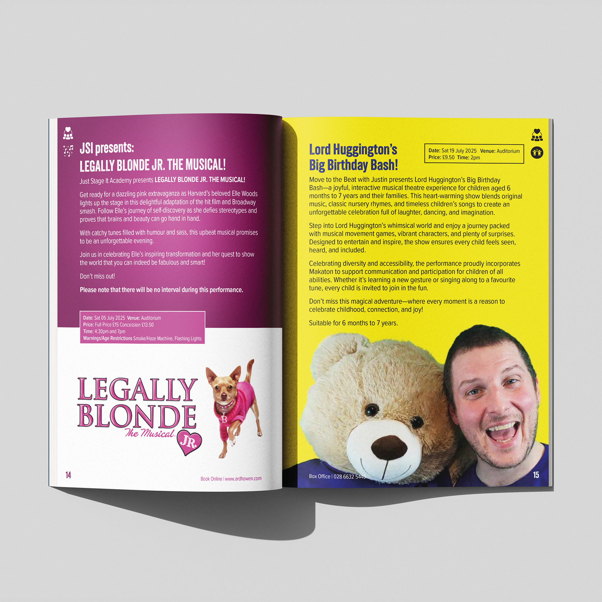 The Ardhowen Summer 2025 Programme of Events