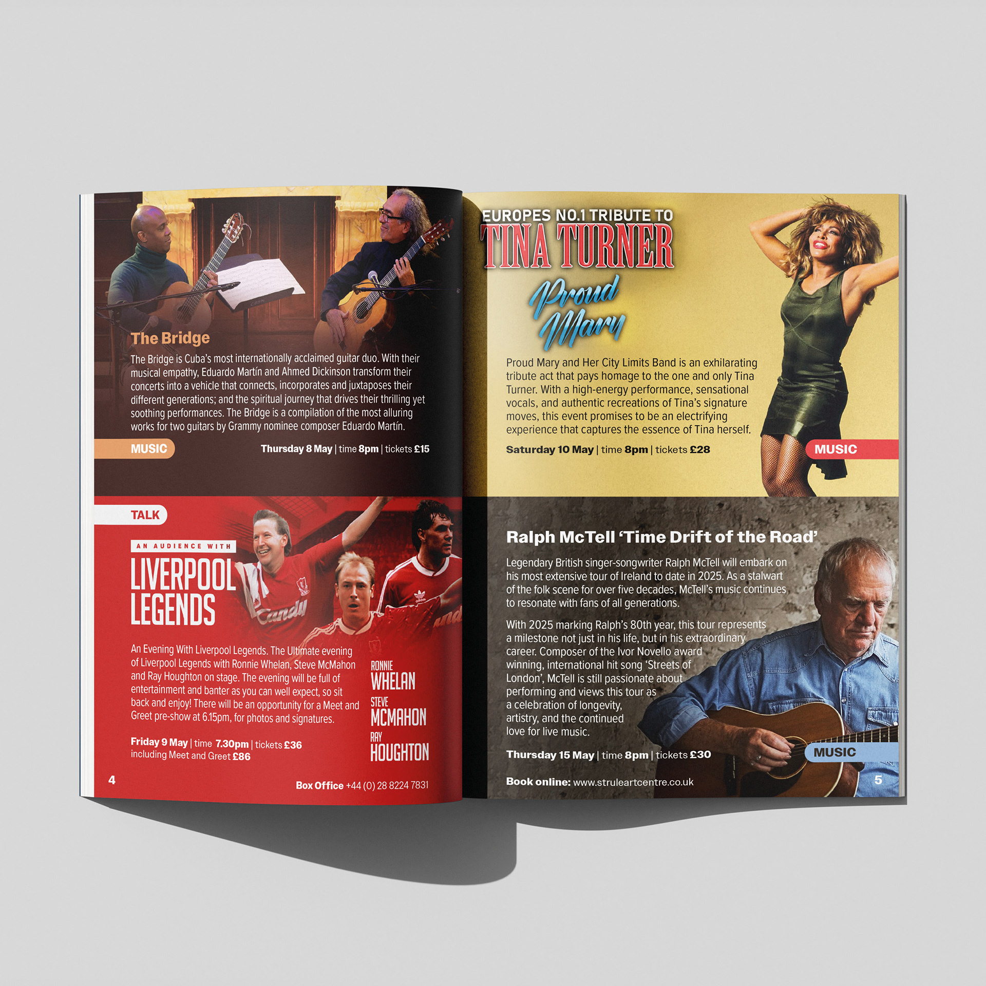 Strule Arts Centre Summer 2025 Programme of Events