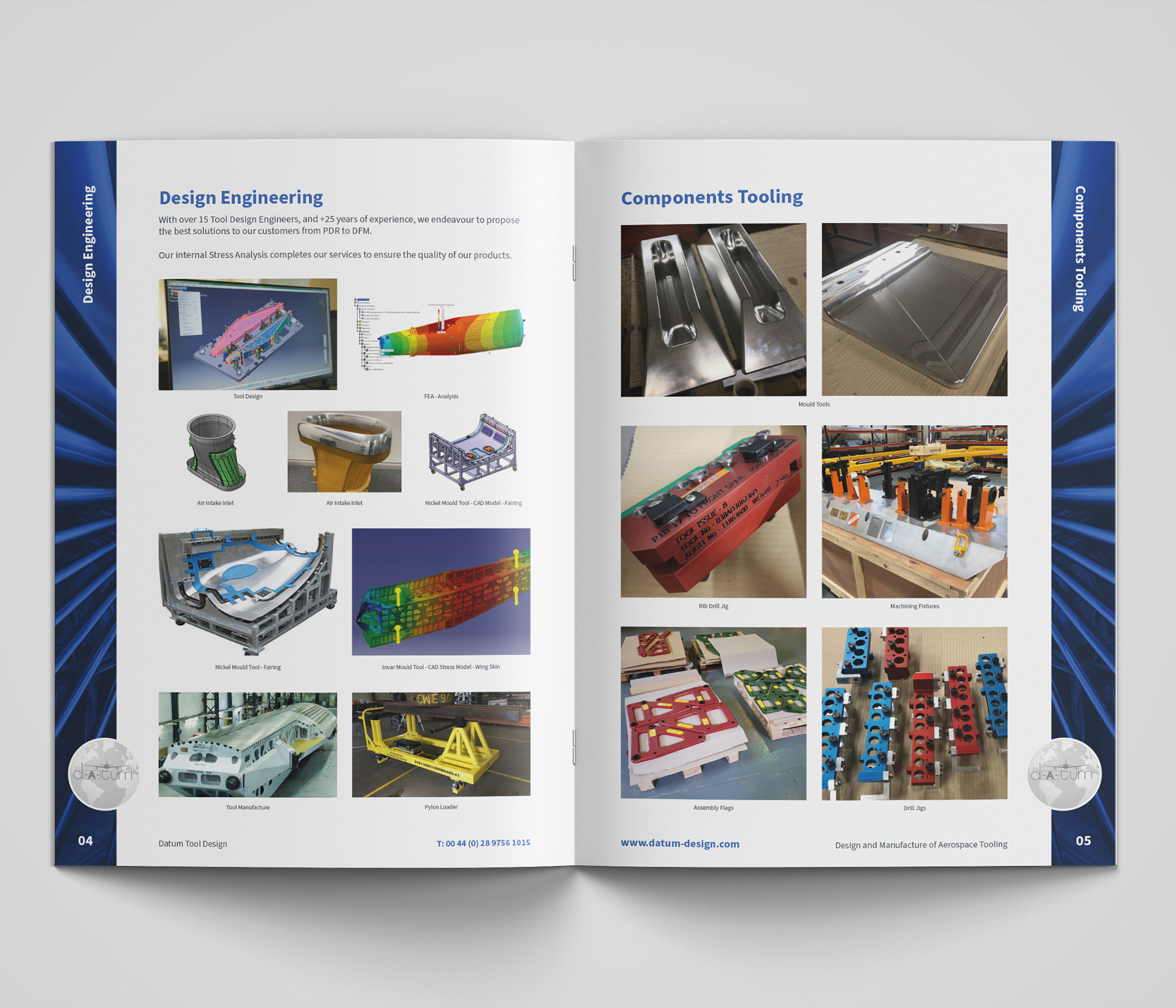 Datum Design Brochure Pages