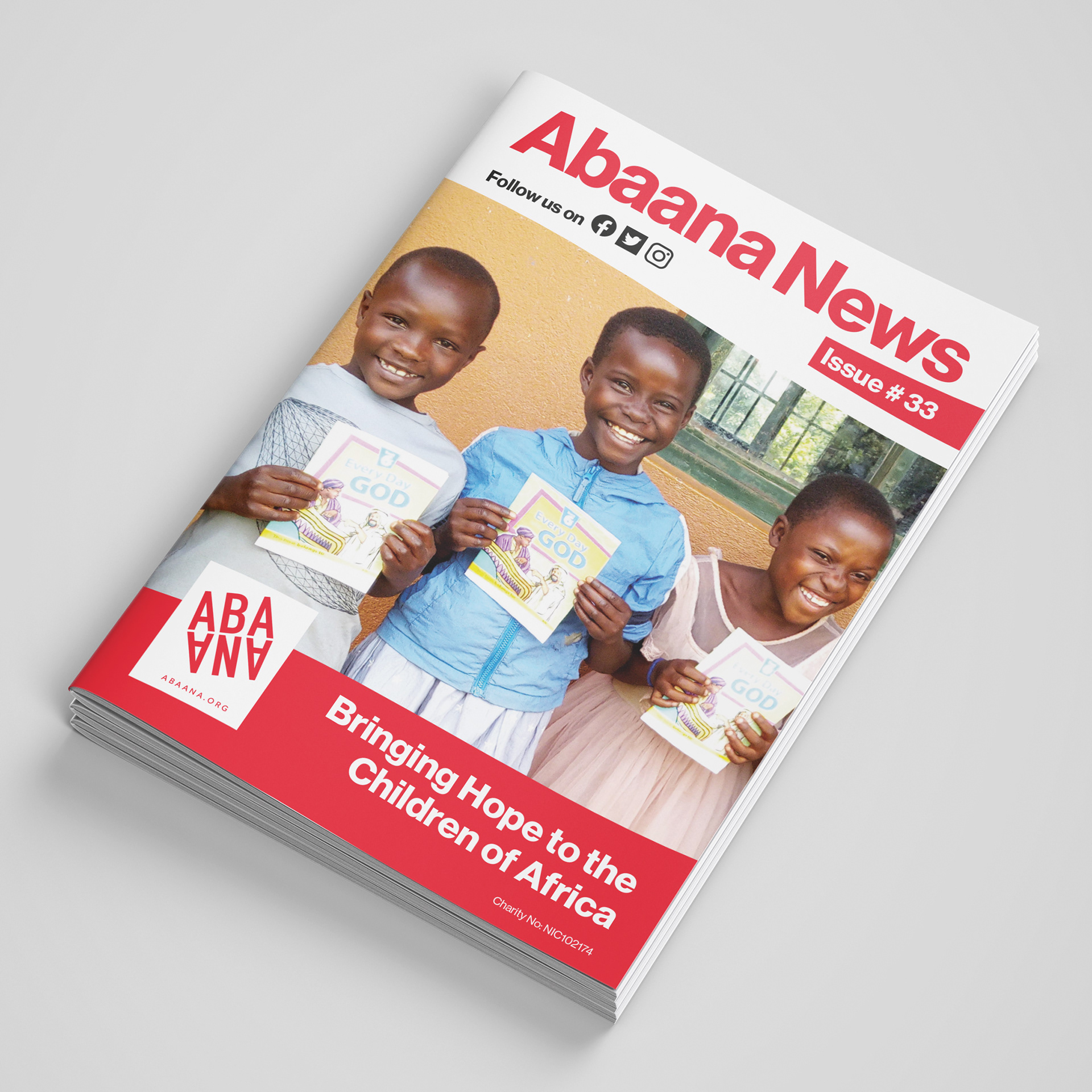Abaana News Issue No. 33 Cover