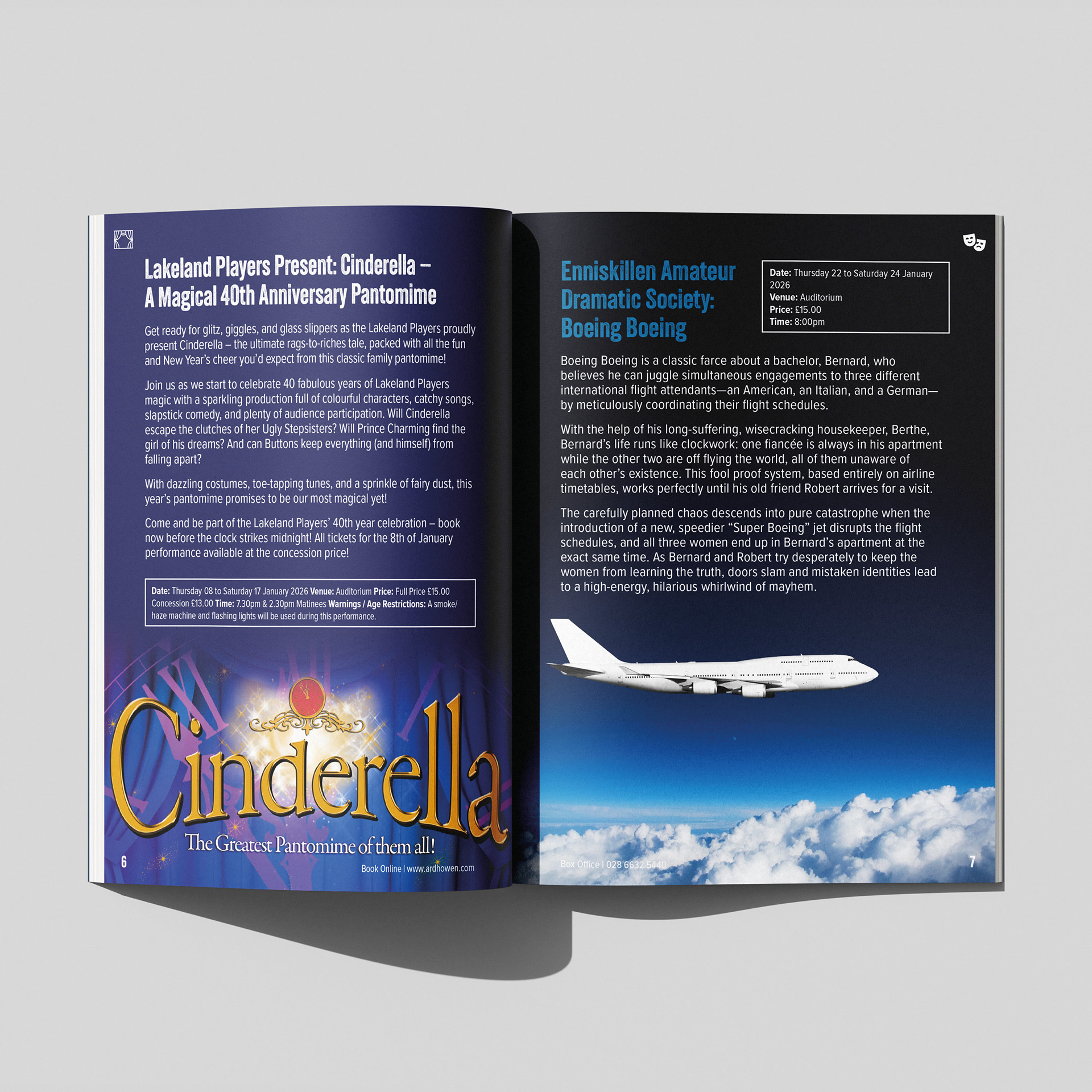 The Ardhowen Spring 2026 Programme of Events