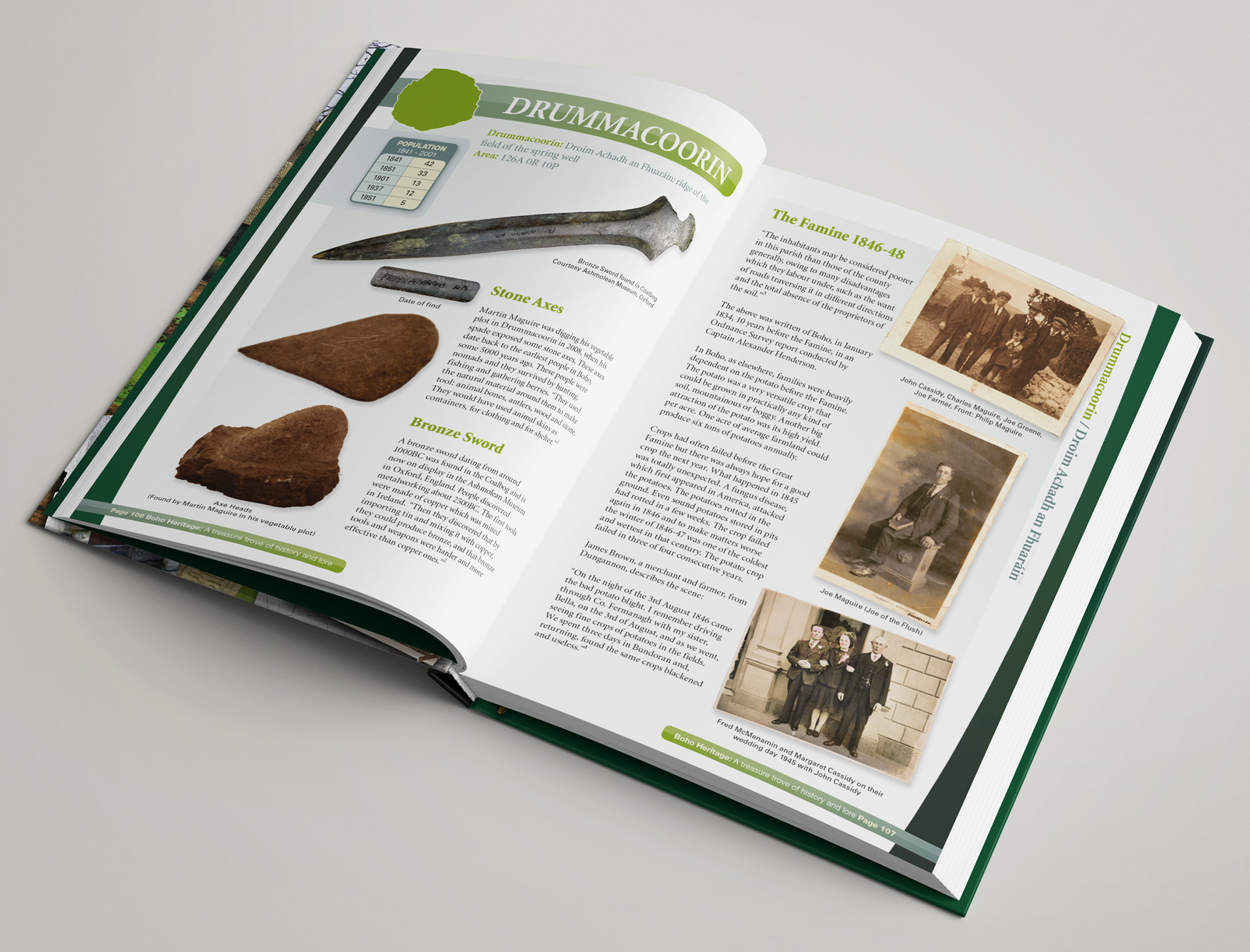 Boho Heritage Book Pages
