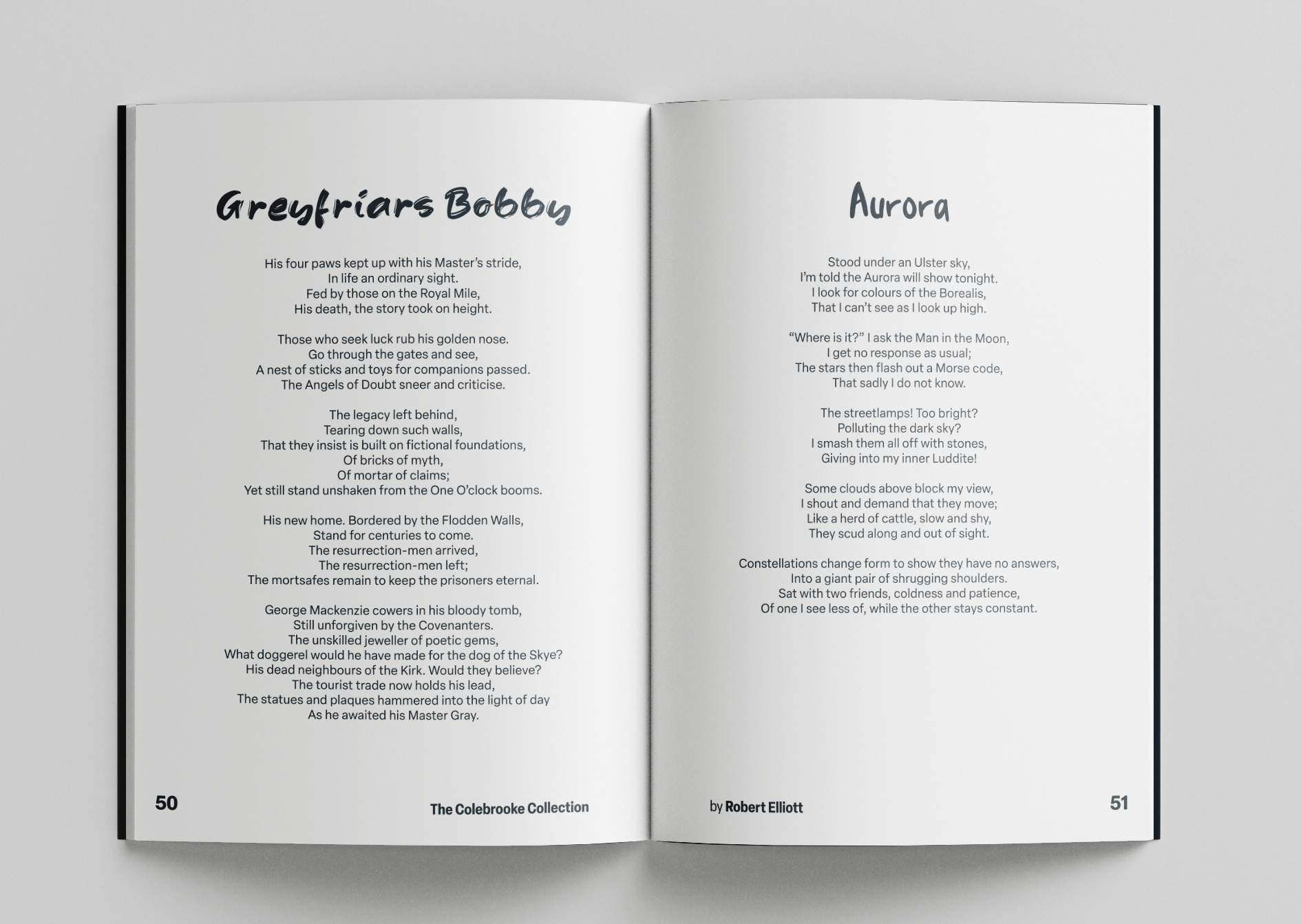 The Colebrooke Collection Pages