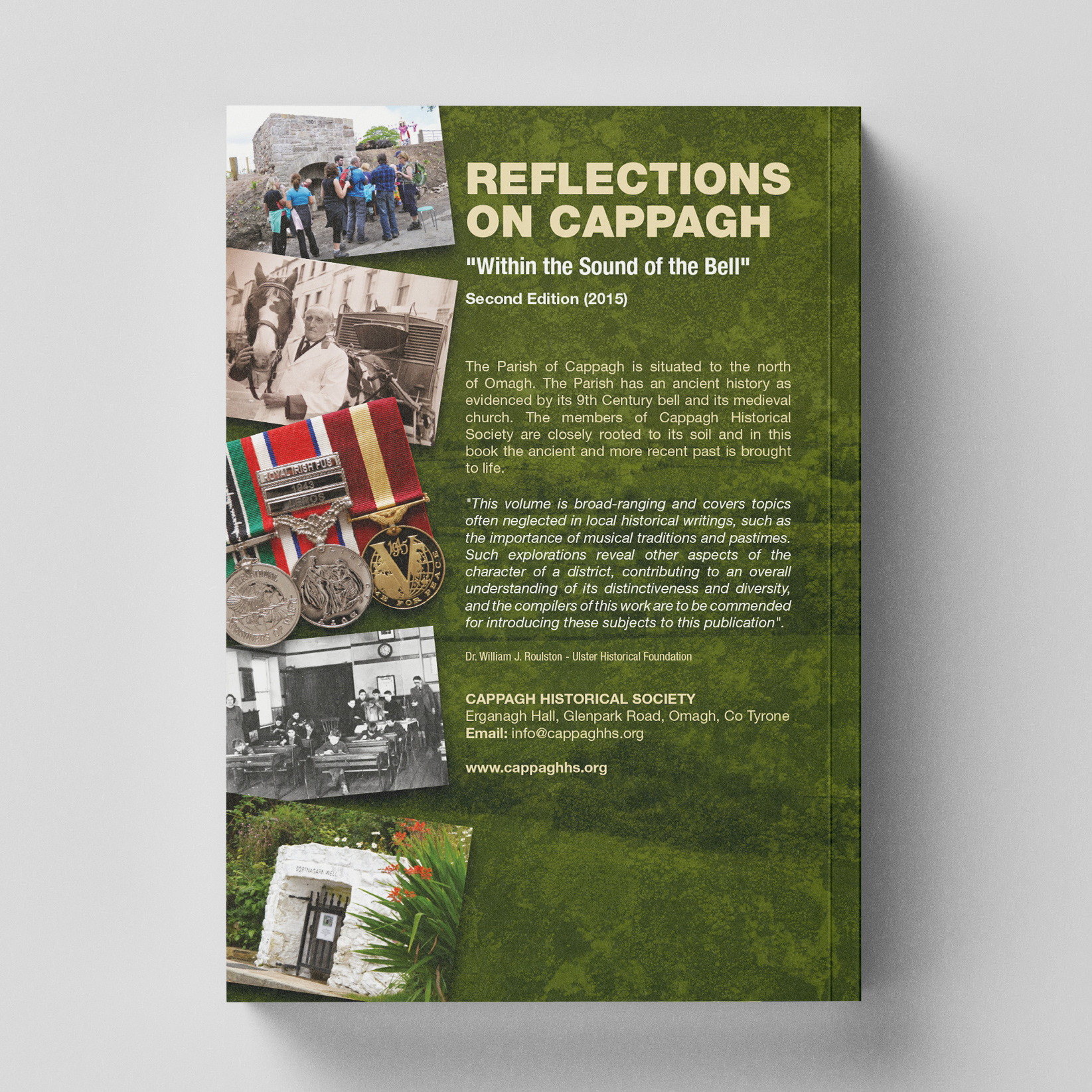 Reflections On Cappagh Back Cover