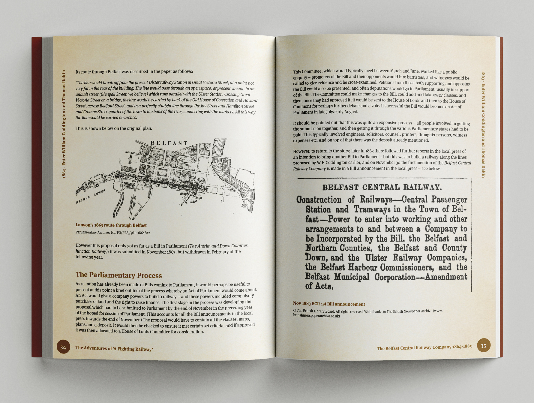 The Adventures of 'A Fighting Railway' Pages