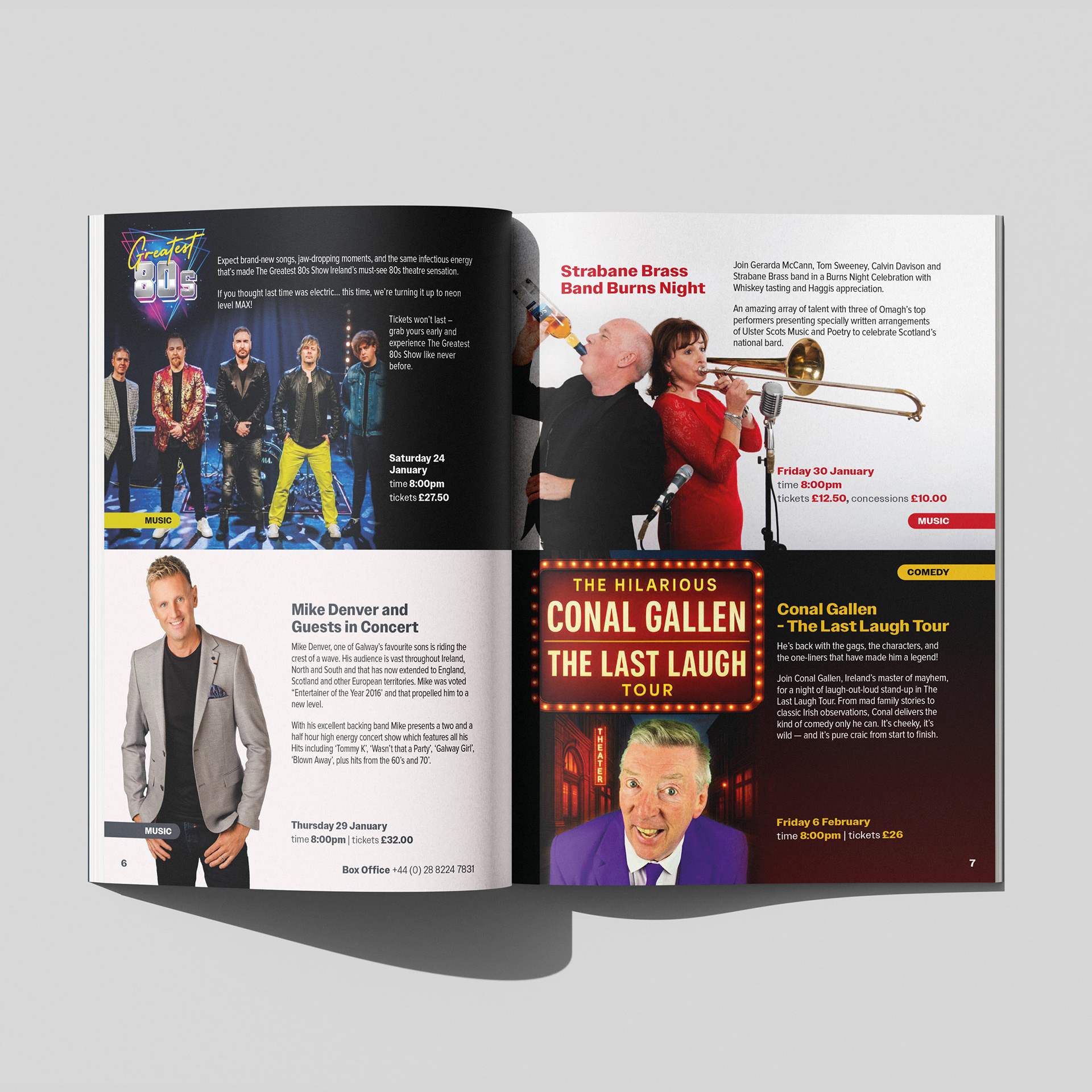 Strule Arts Centre Spring 2026 Programme of Events