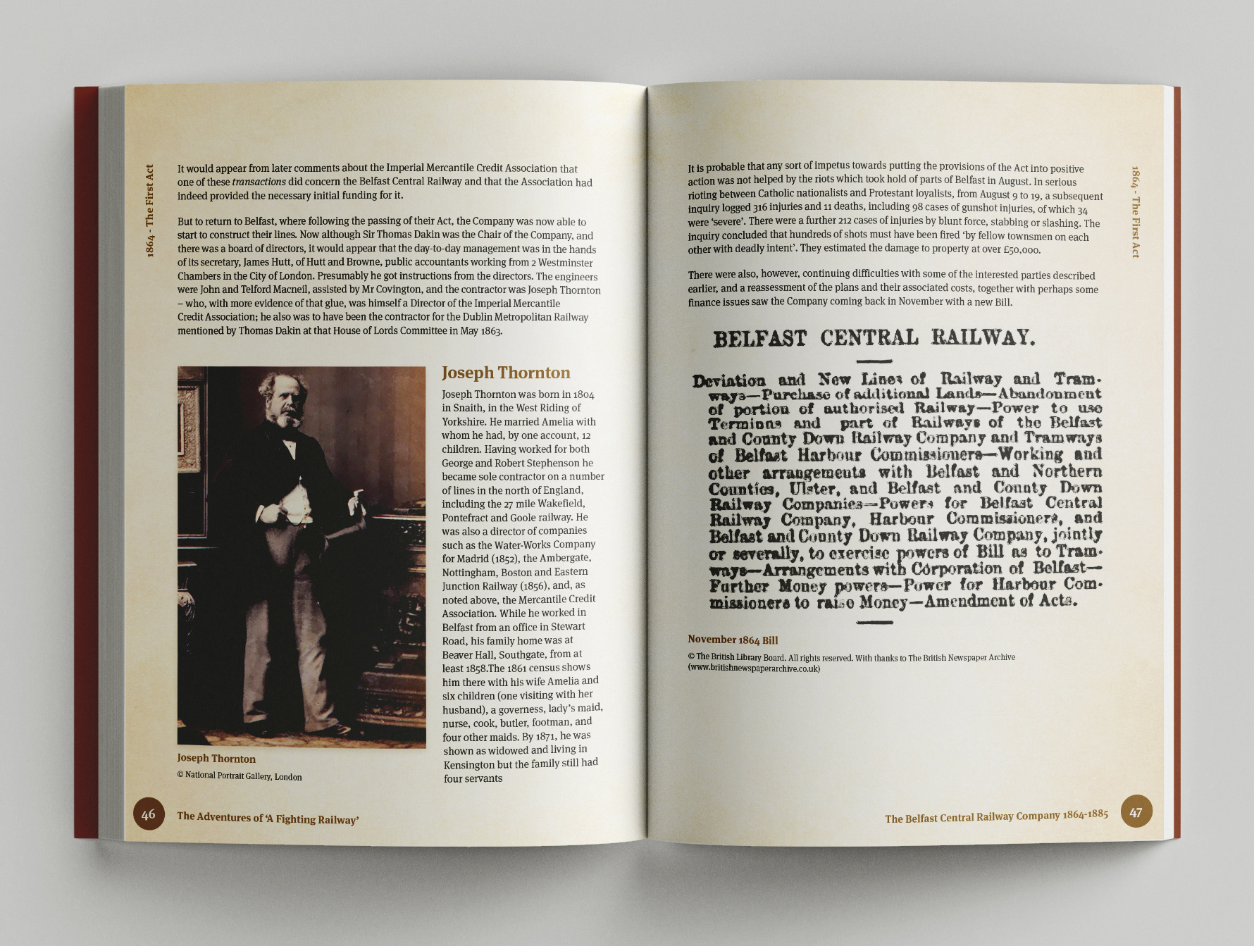 The Adventures of 'A Fighting Railway' Pages