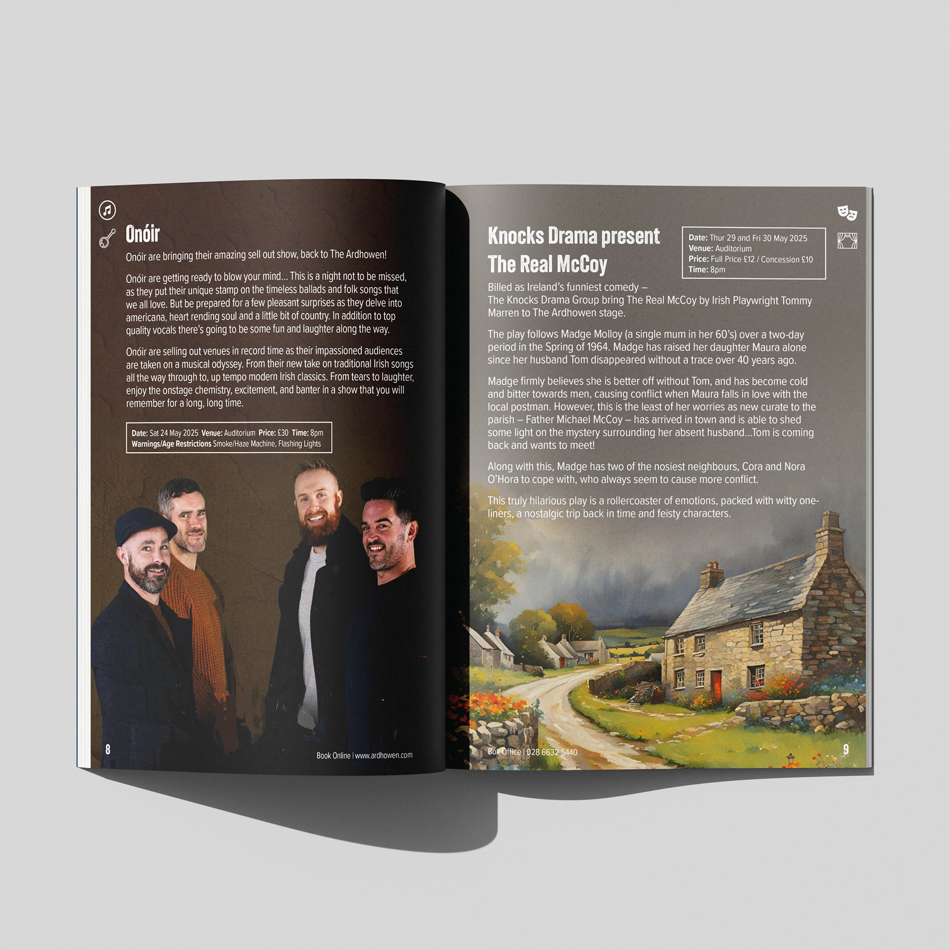 The Ardhowen Summer 2025 Programme of Events