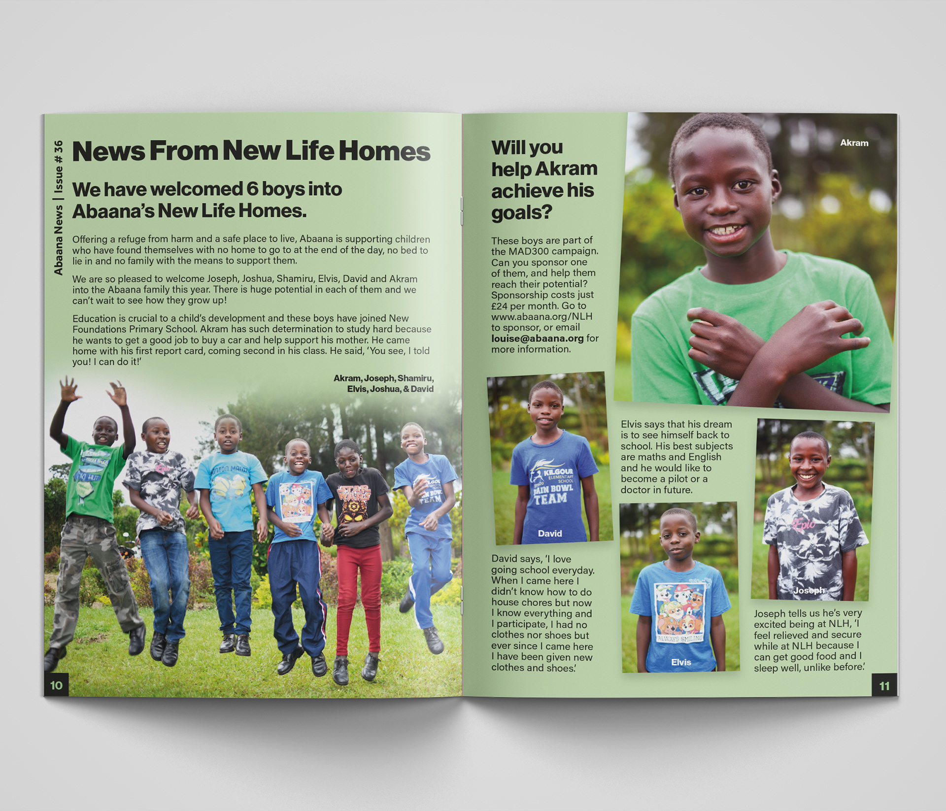 Abaana News Issue No. 36 Pages