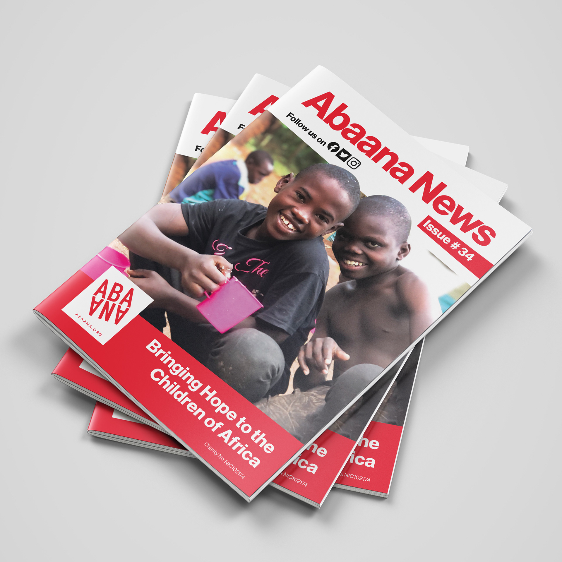 Abaana News Issue No. 34 Cover