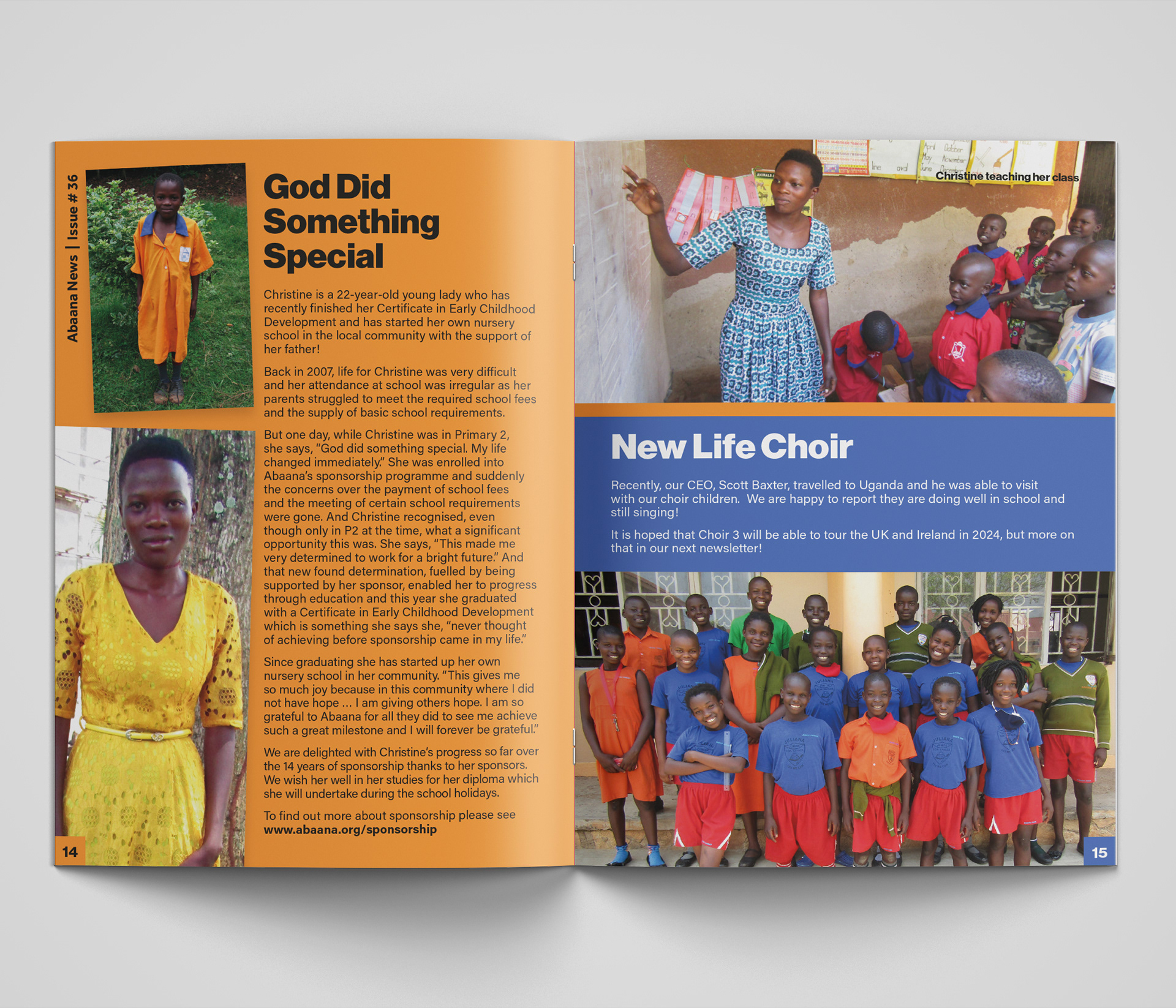 Abaana News Issue No. 36 Pages