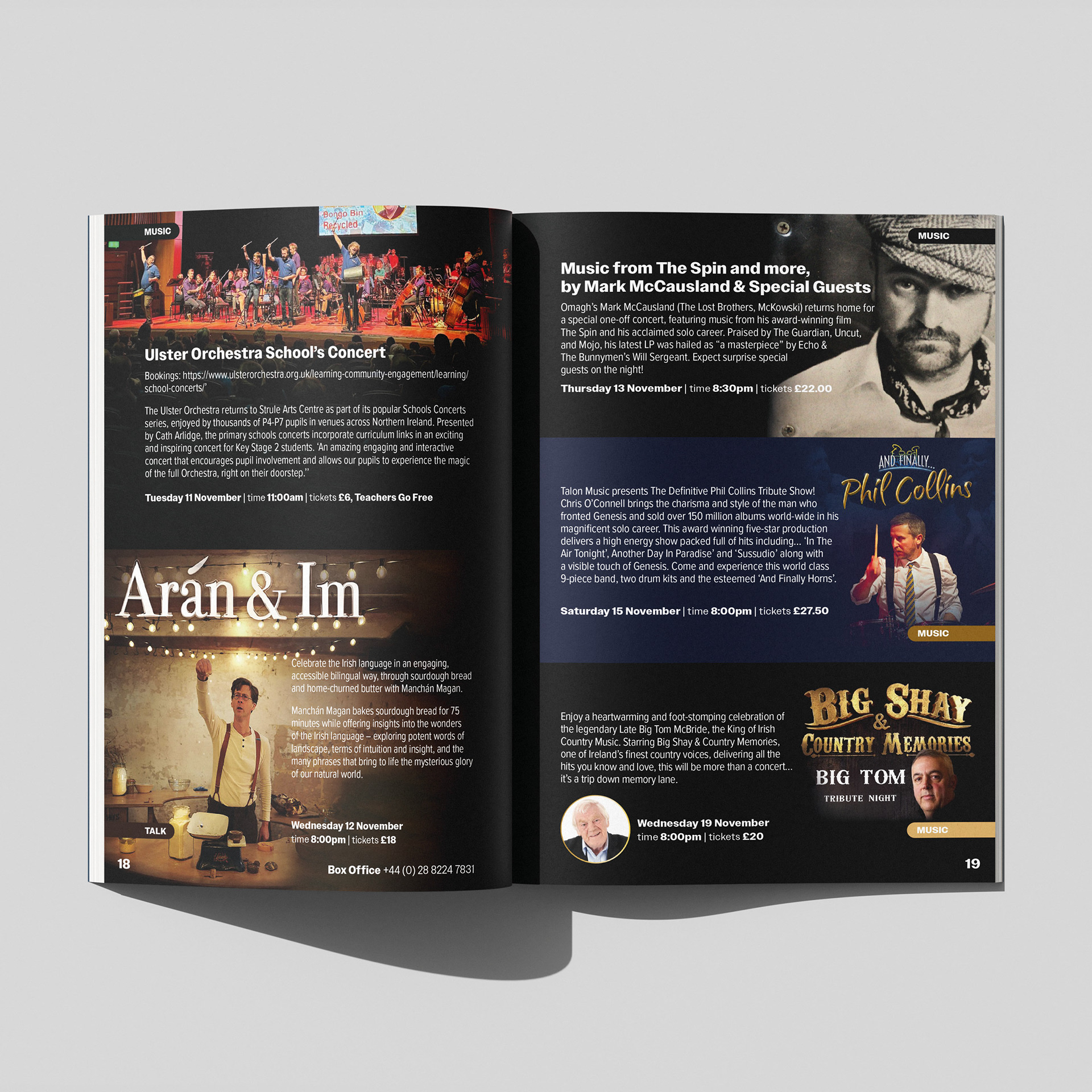 Strule Arts Centre Autumn 2025 Programme of Events