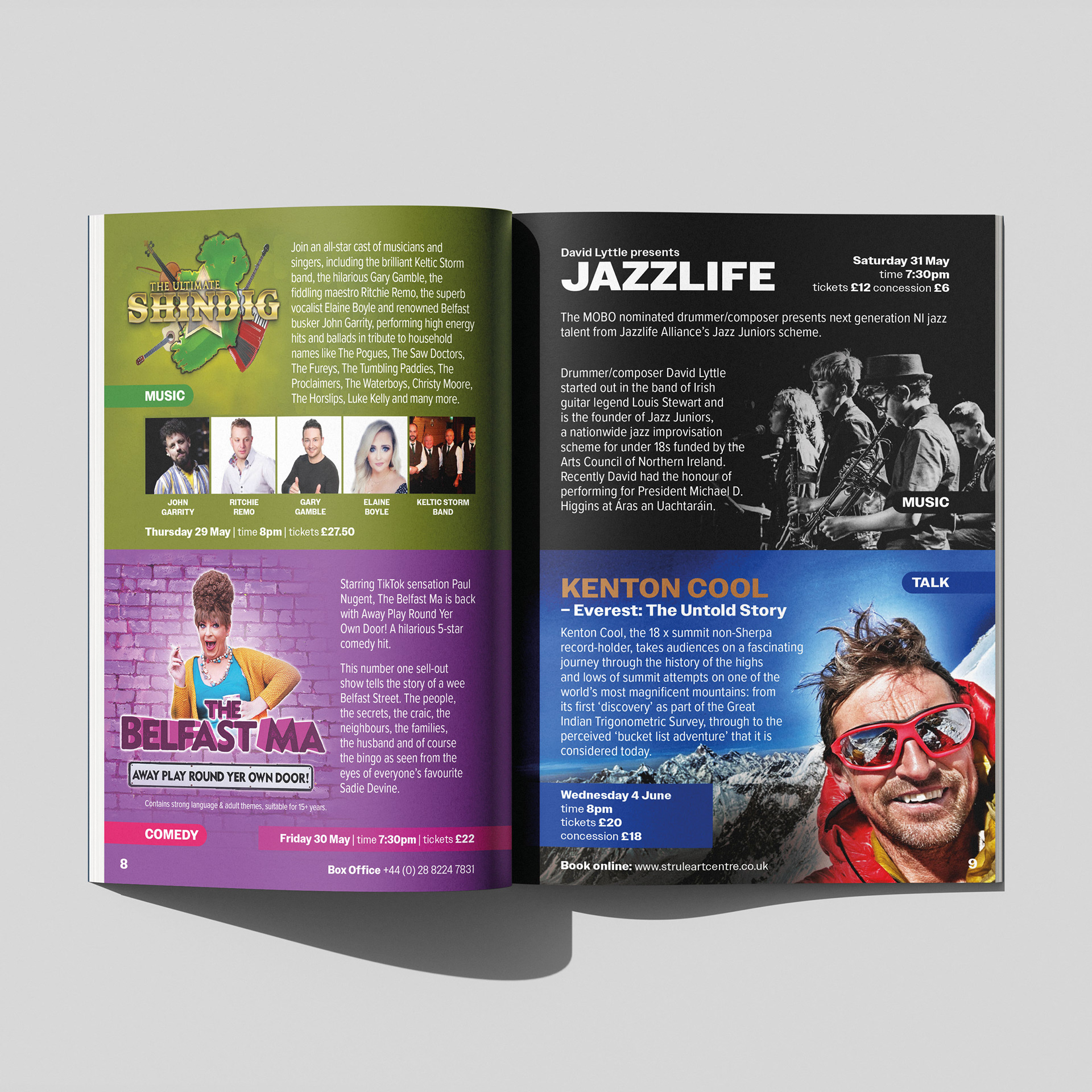 Strule Arts Centre Summer 2025 Programme of Events