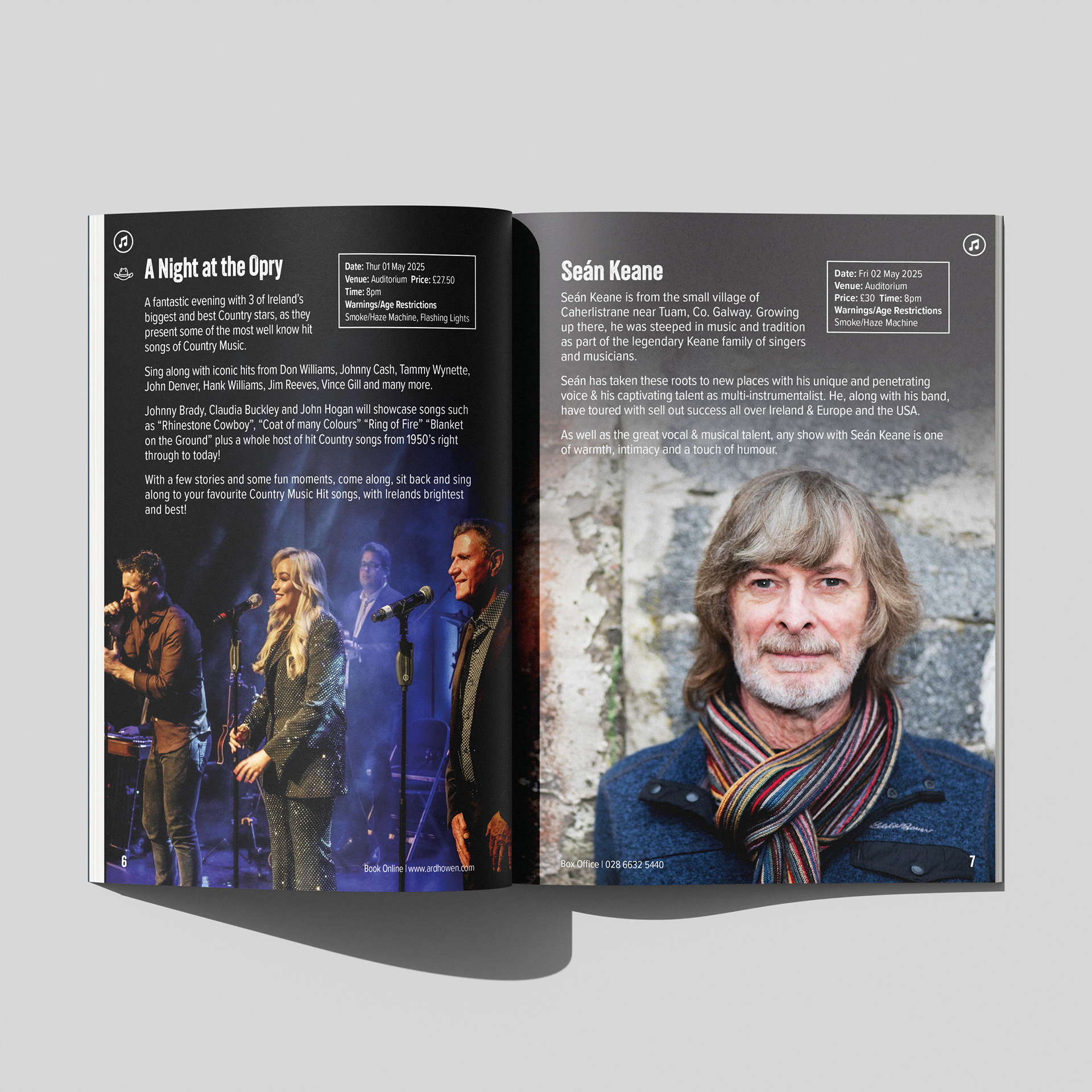 The Ardhowen Summer 2025 Programme of Events