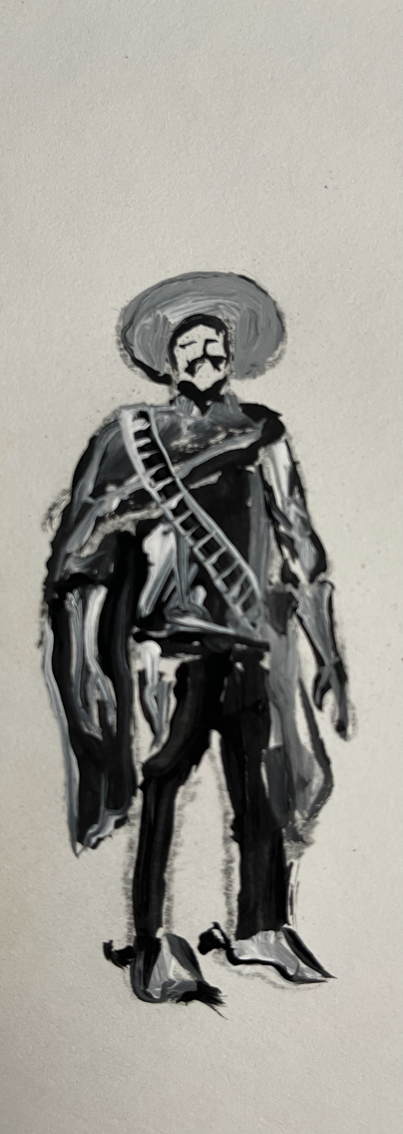 Killer - Watercolor on paper sheet