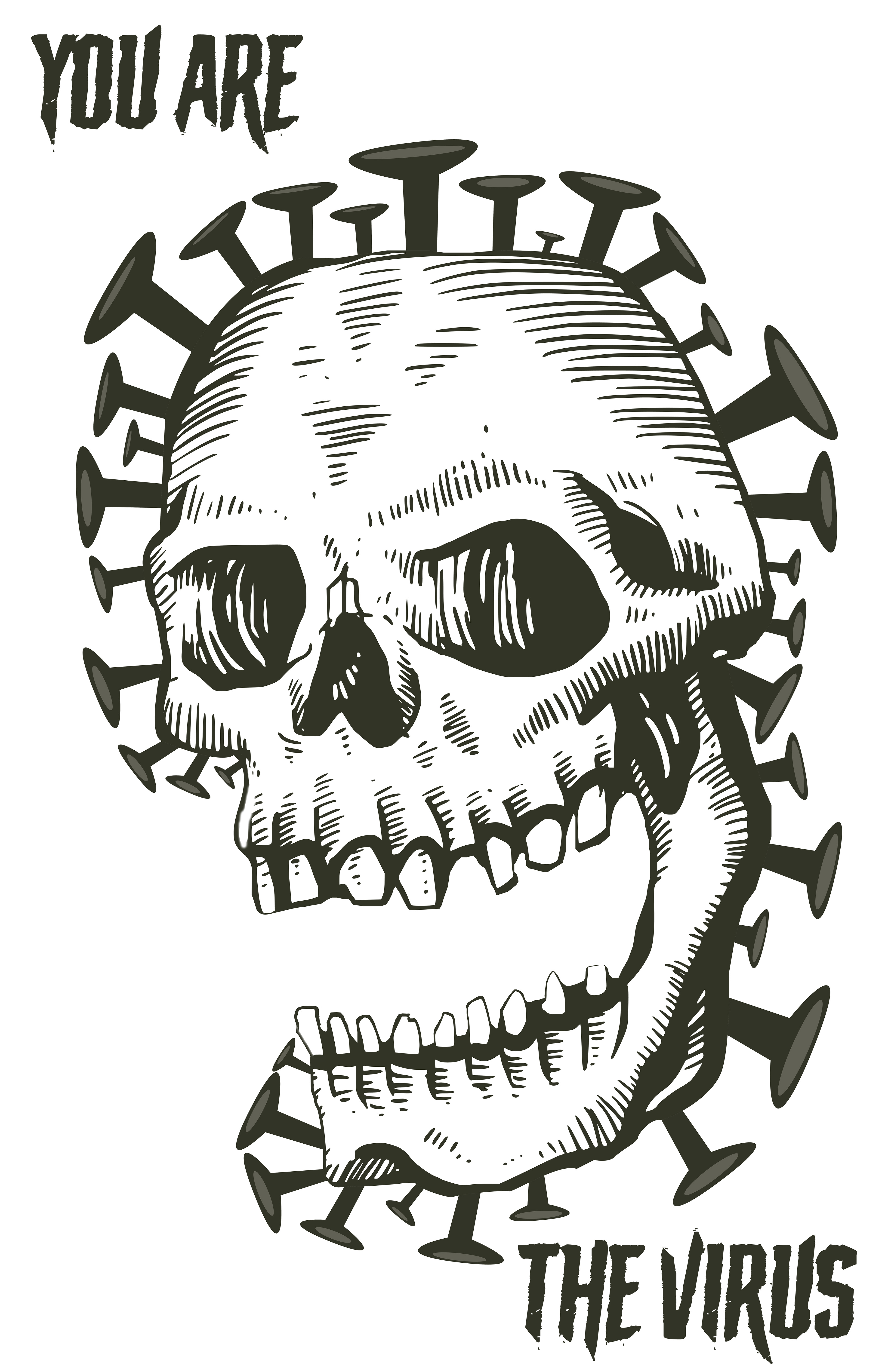 You Are The Virus - Digital Painting 