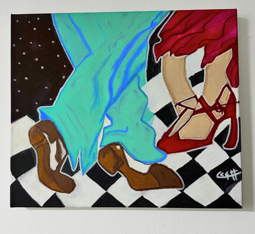 Toro Mata. - Acrylic uv Paint on Canvas