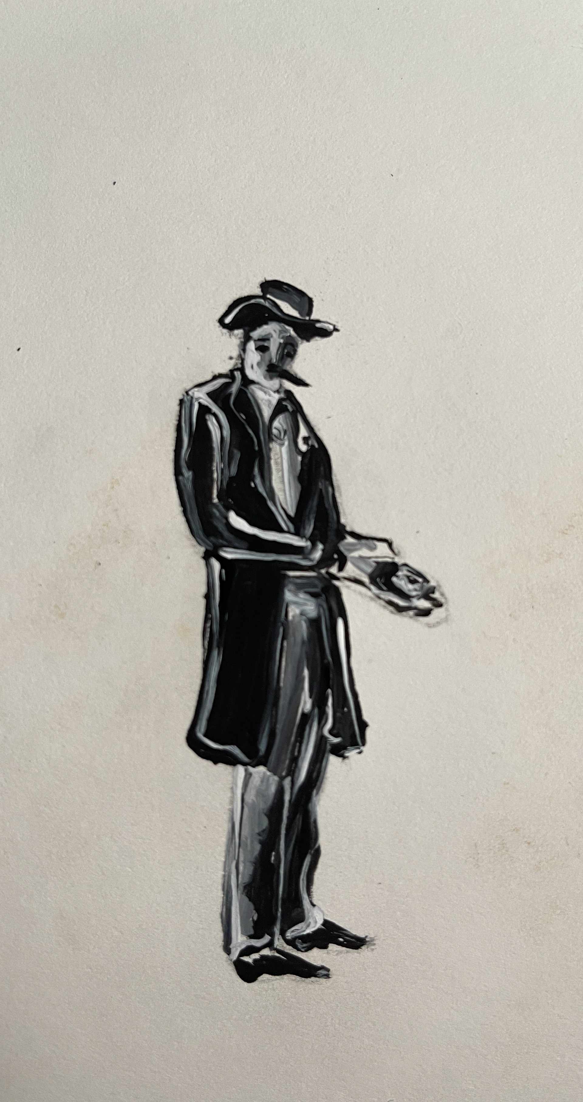 Johnny Casanova - Watercolor on paper sheet