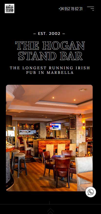 Bar & Club Website Design