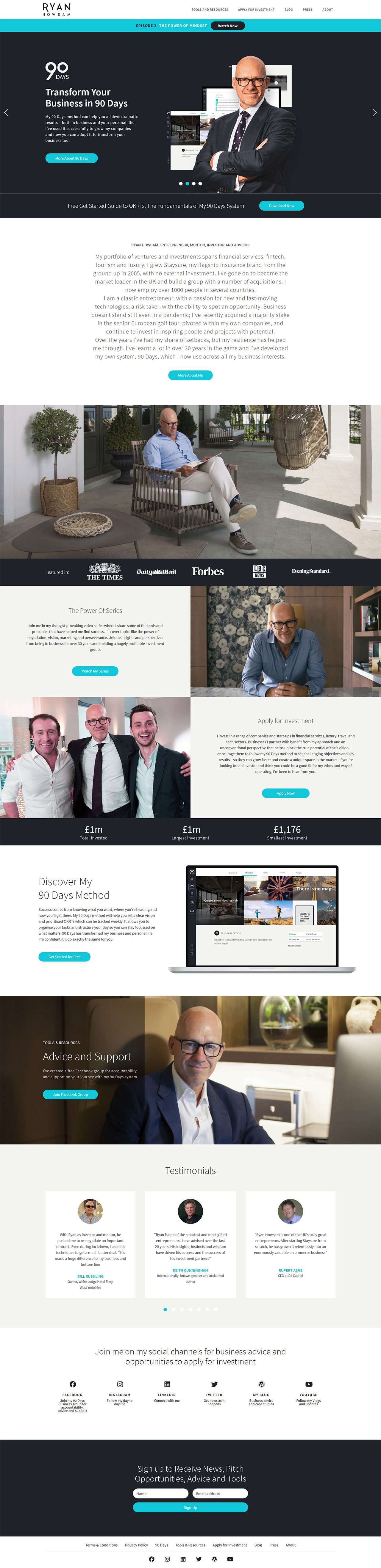Personal Website Design