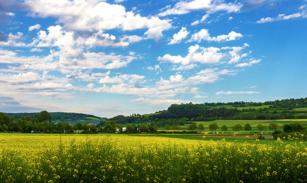 Bad Mergentheim looking towards Igersheim