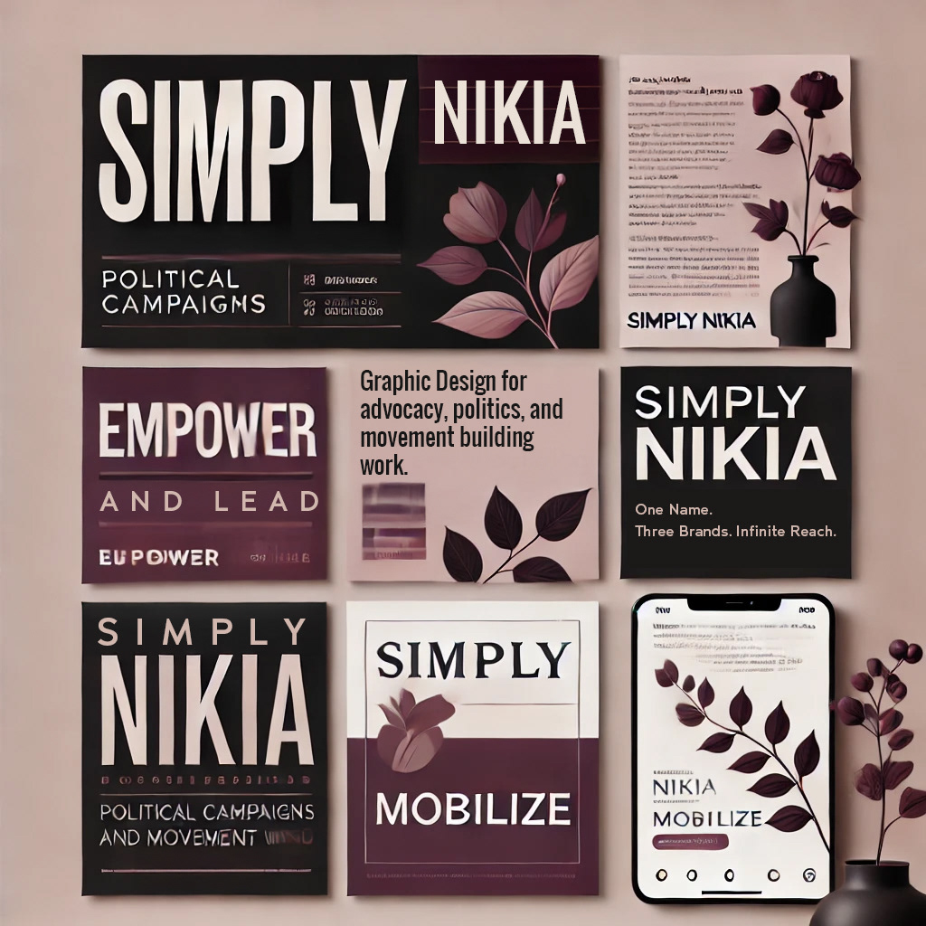 Visuals for political campaigns, advocacy, and movement-building work