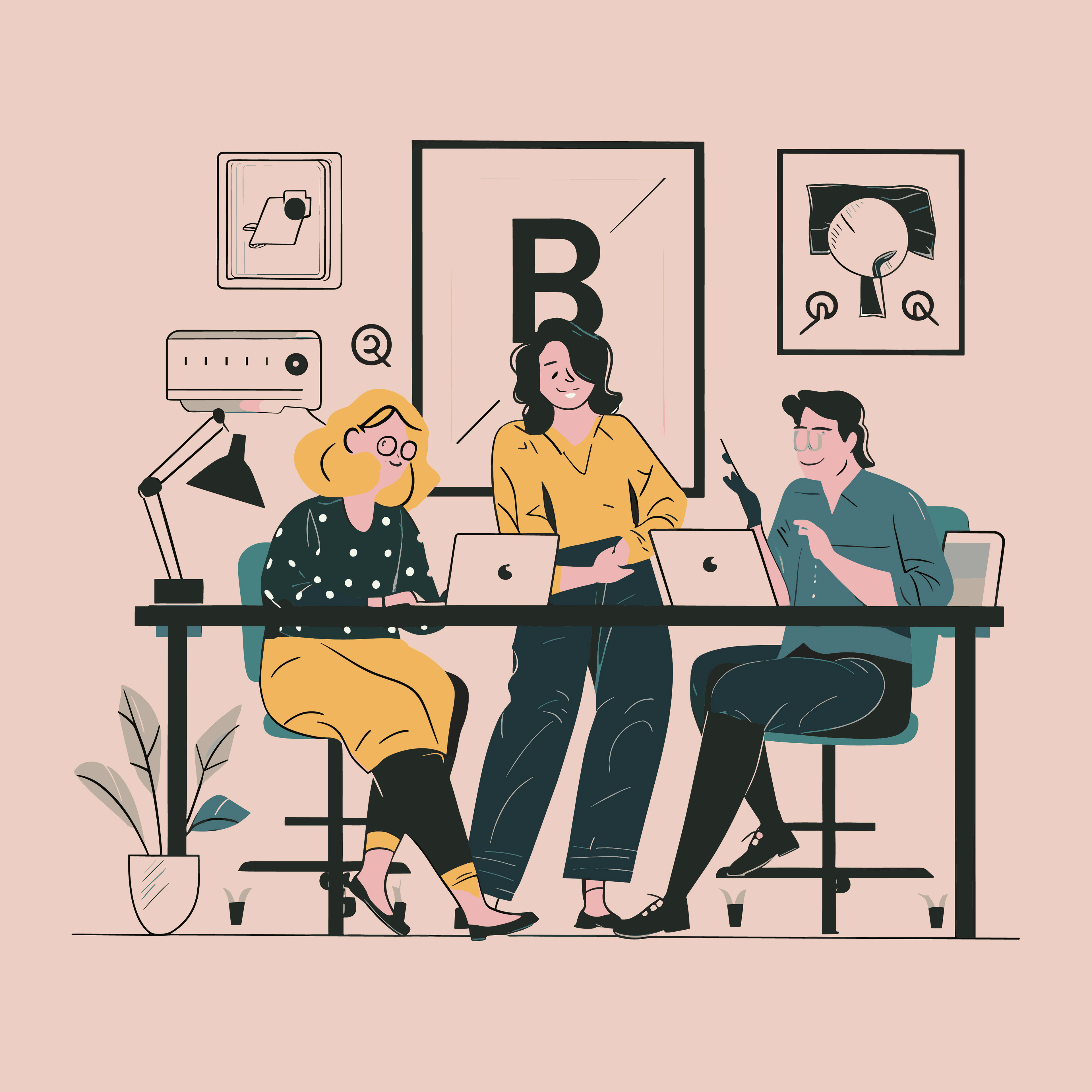 Visual brand direction and creative briefs to guide designers or internal teams