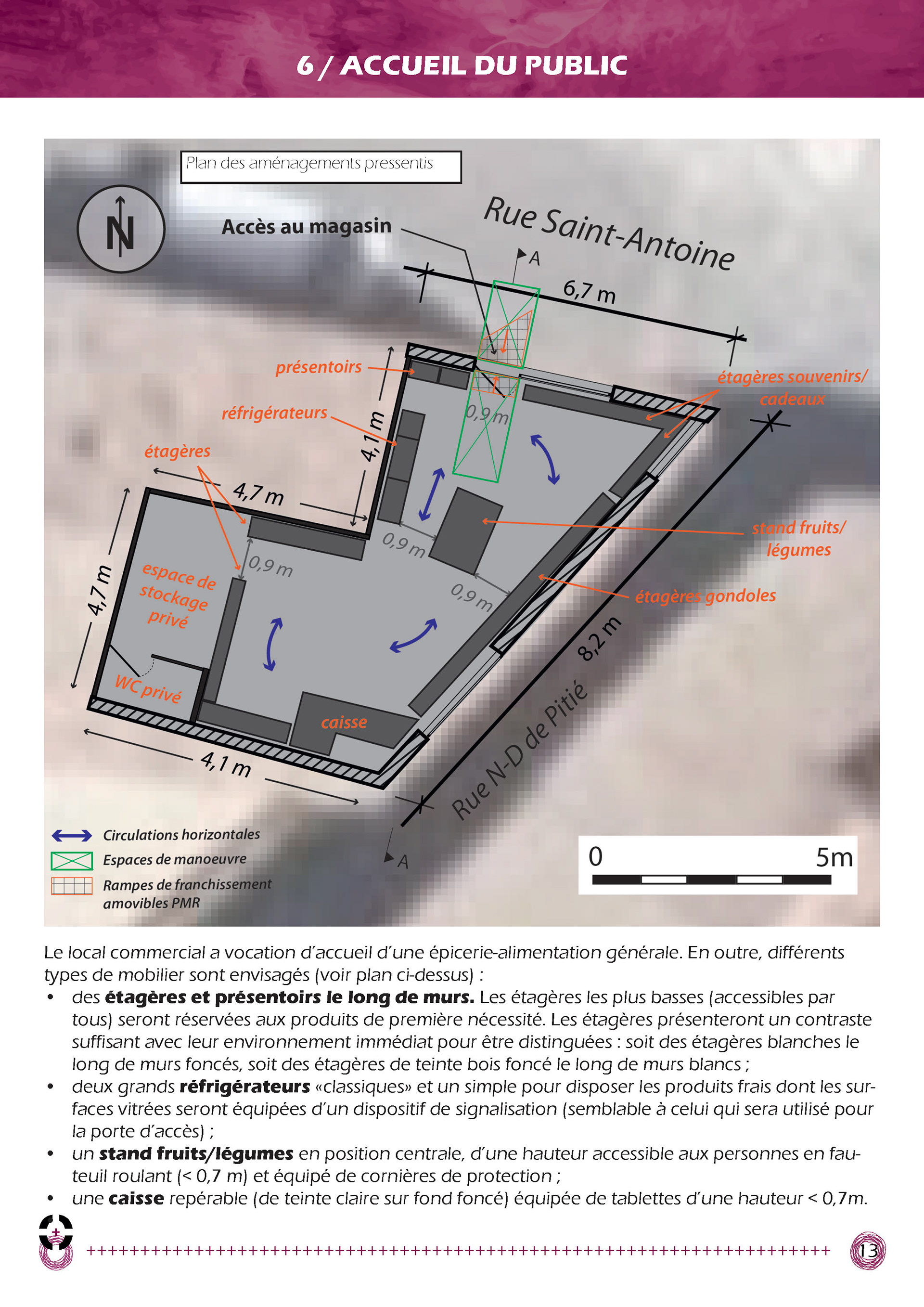 Circulations intérieures