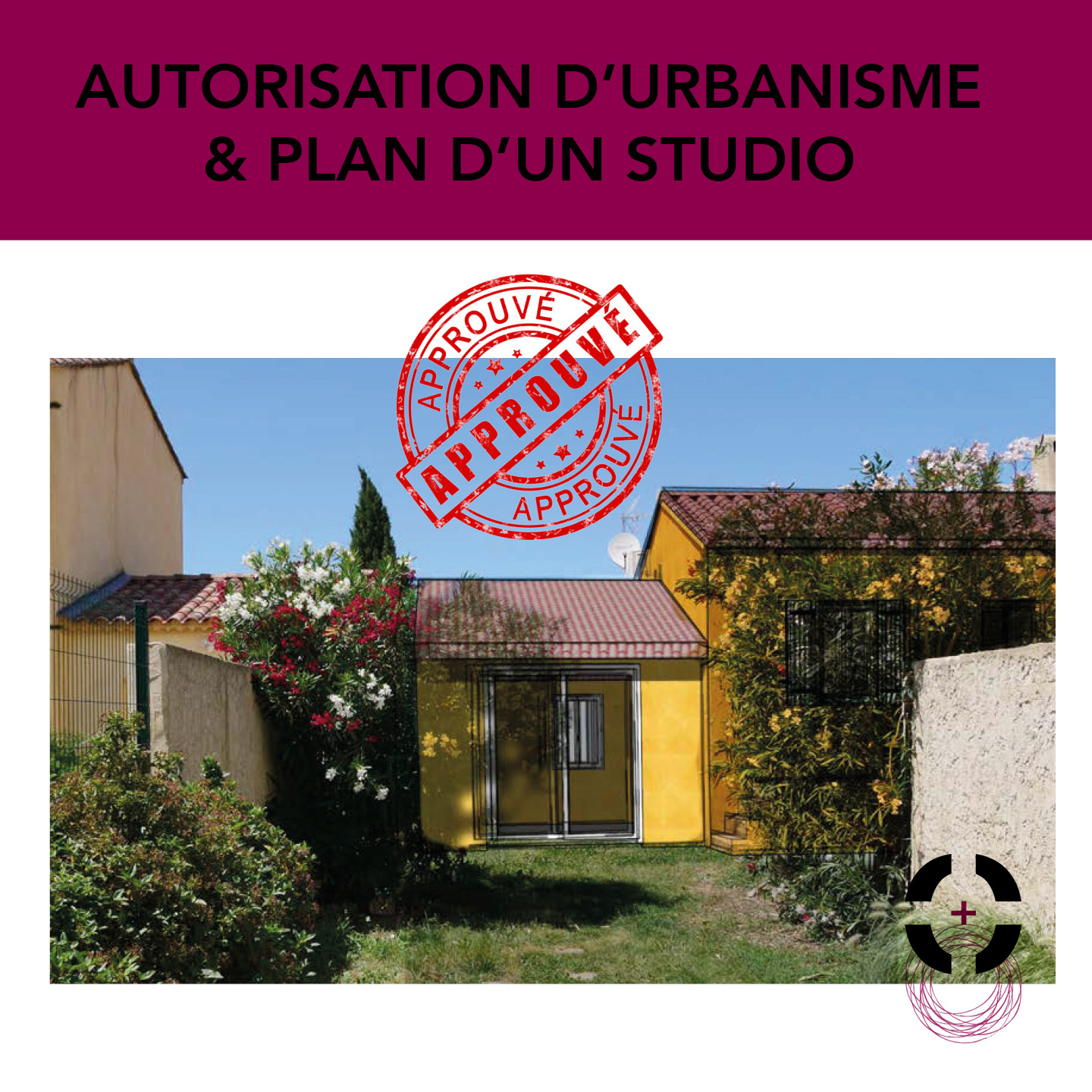 Déclaration préalable pour l'extension d'un garage et sa transformation en studio d'habitation