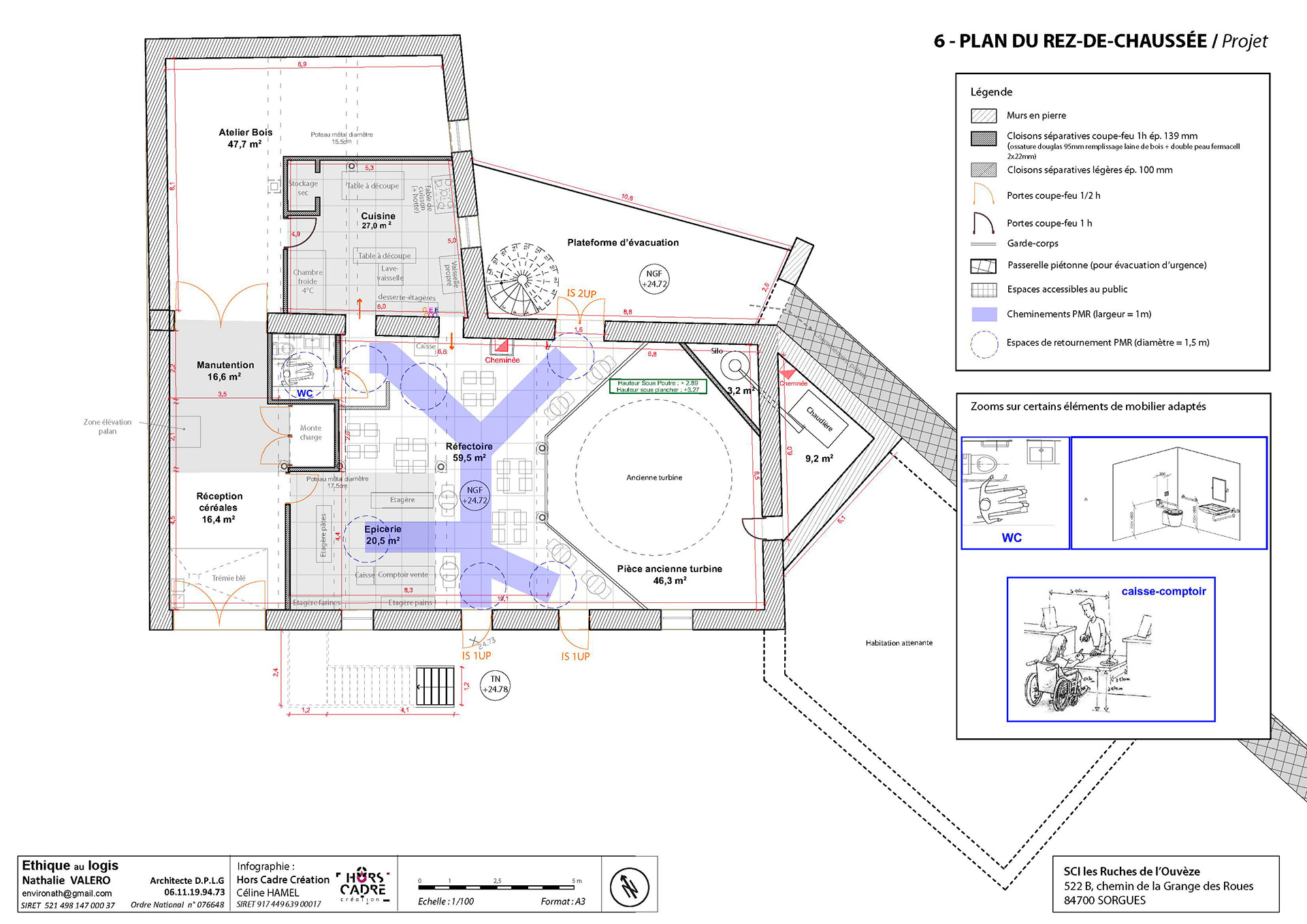 Plan de circulations (PMR)