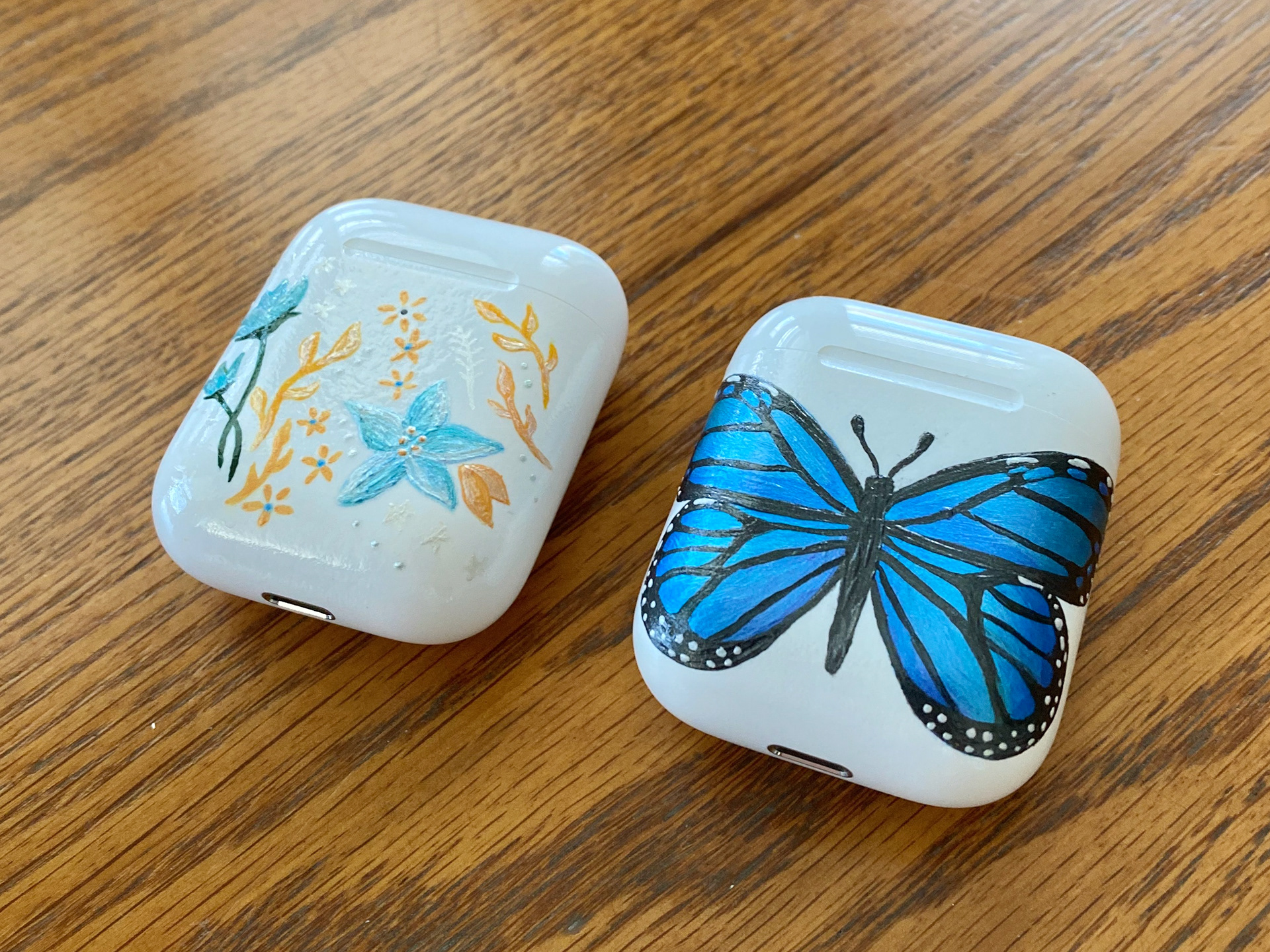 AirPod Cases / acrylic paint / 2020