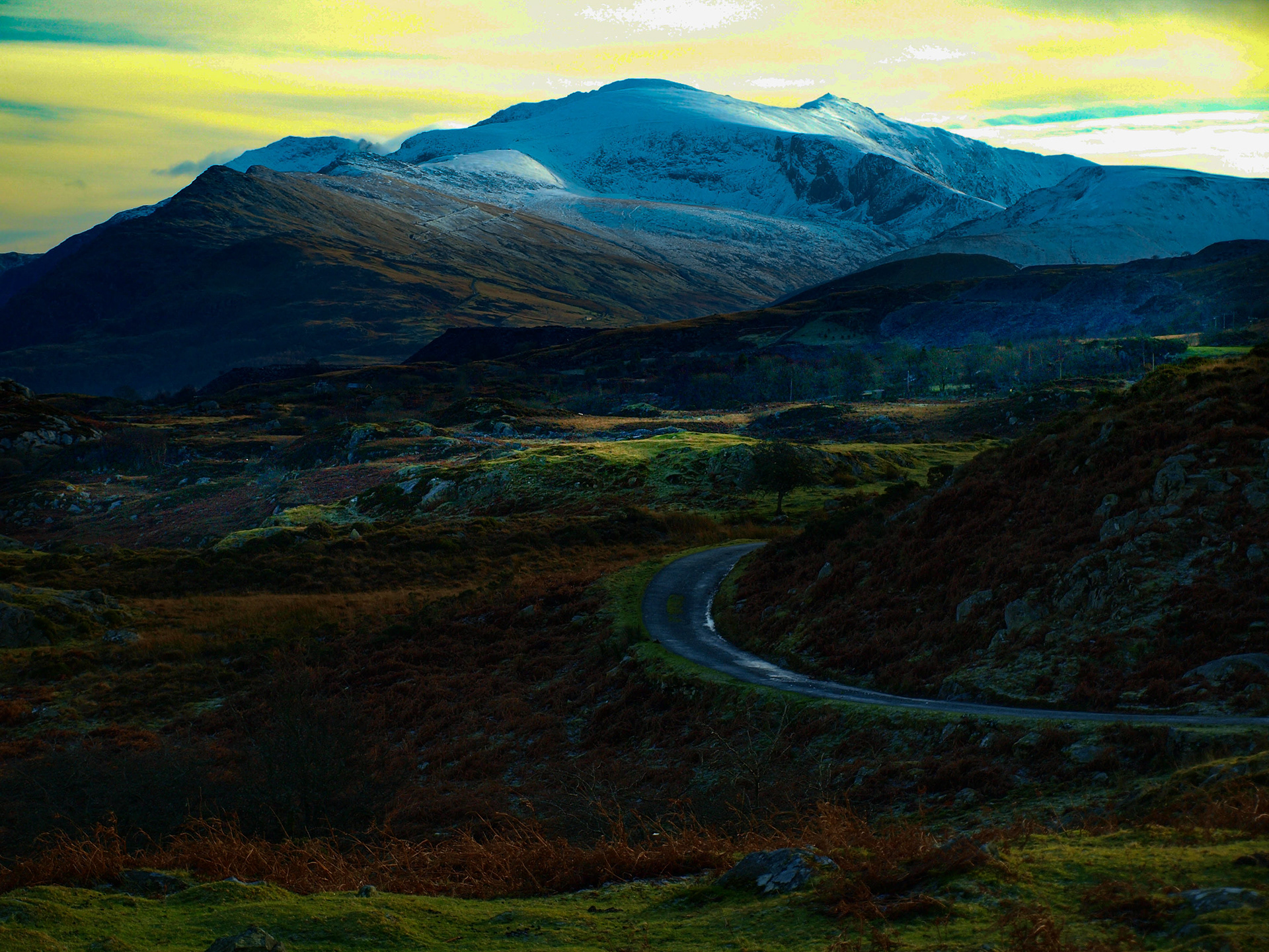 Snowdon from Nant Peris