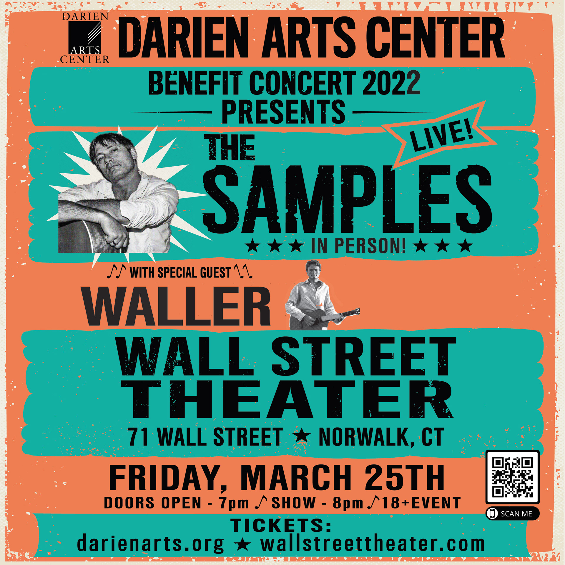 benefit concert social media graphic