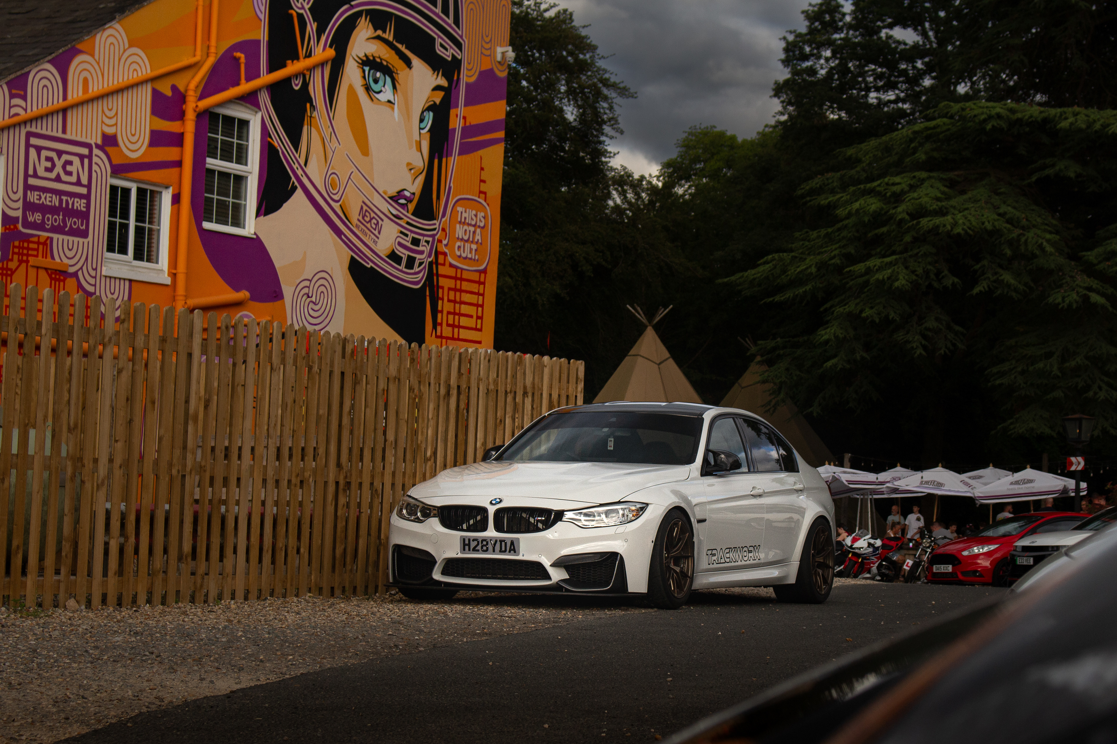 BMW M3 Mural