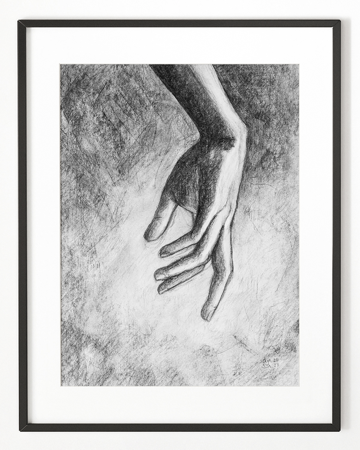 charcoal on paper _ 2023 _ 30x40 cm