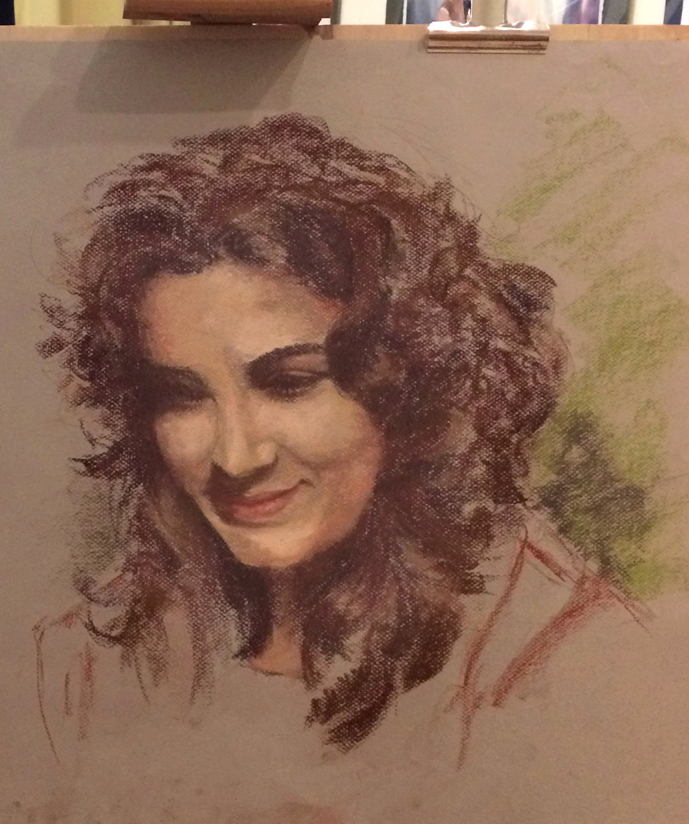 "Friend" 2016 - Pastel painting on art paper