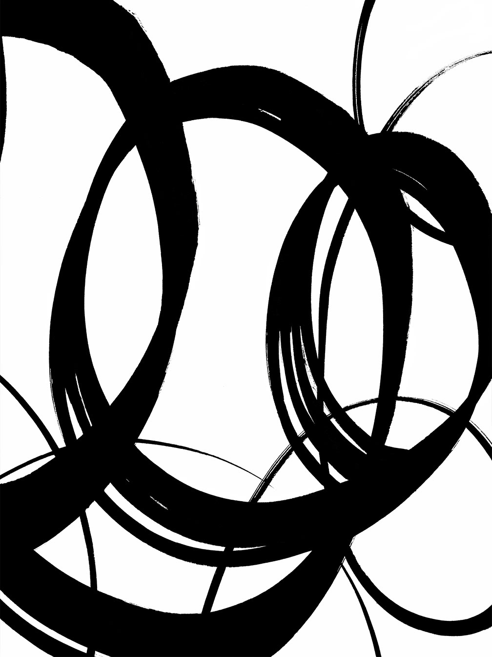 'Circle of Life' ink on paper _ 2022 _ 30x40 cm