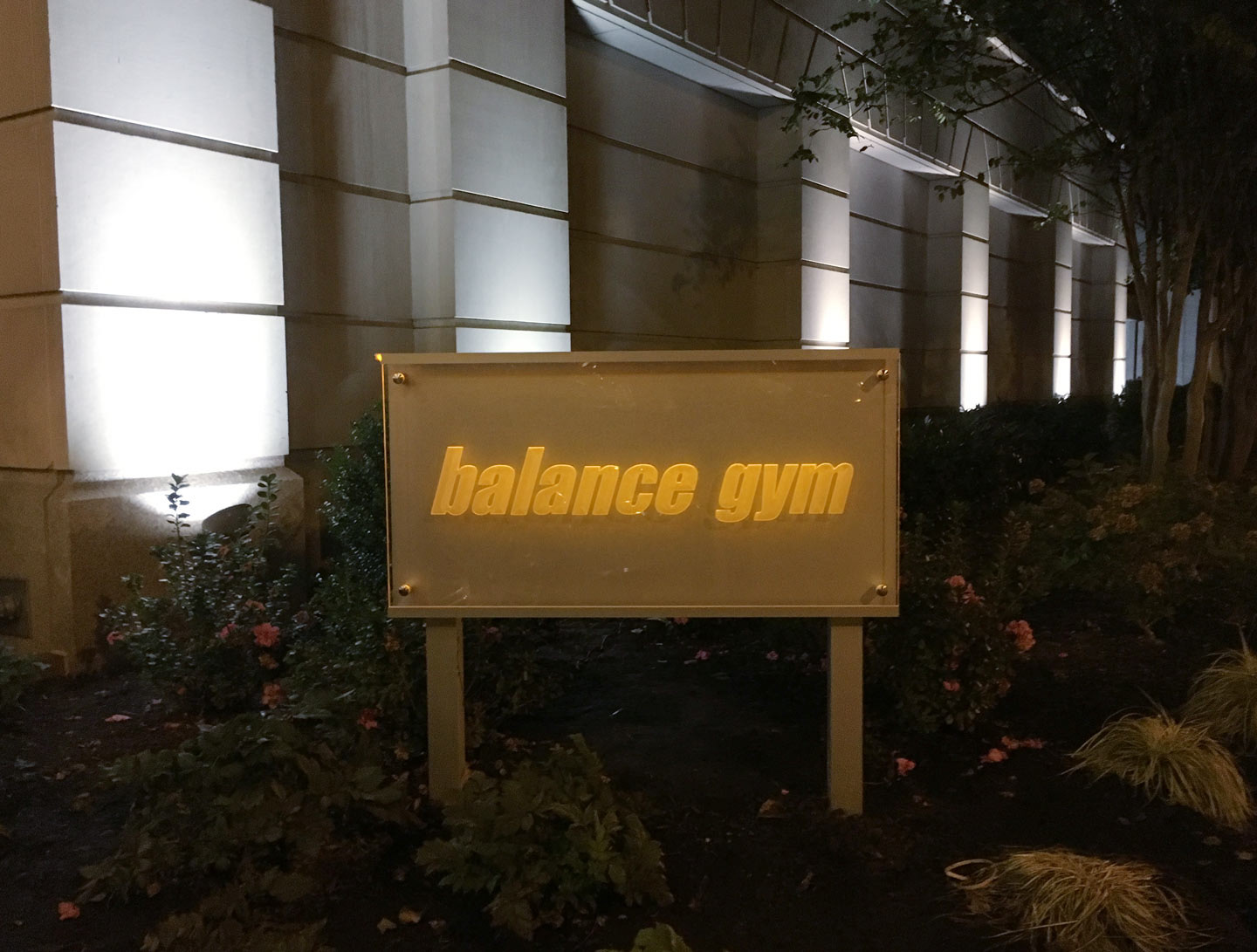 Acrylic Edge LED Outdoor Sign (Fairmont Hotel)